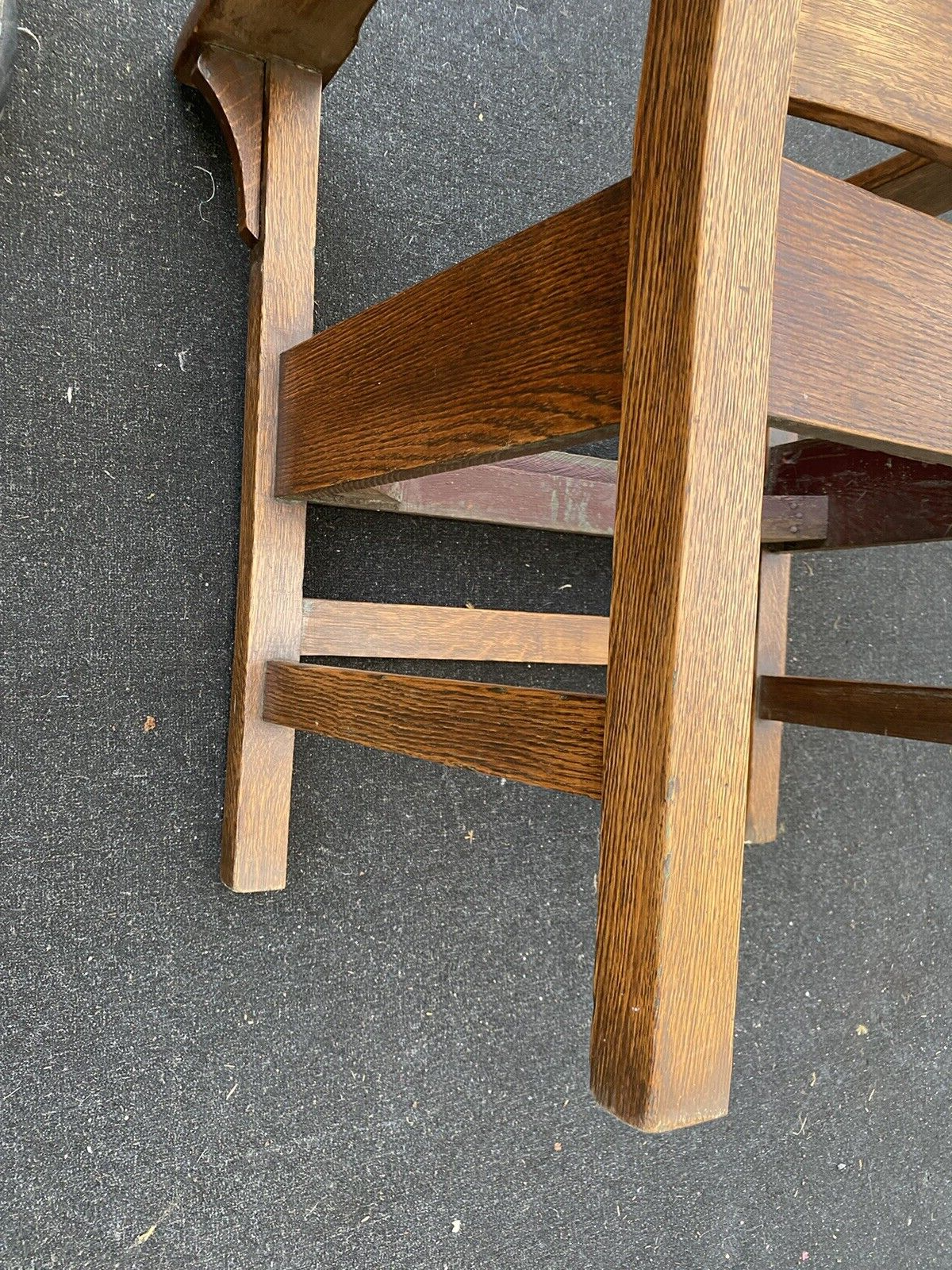 66188  Antique Mission Arts and Crafts Stickley ?? Arm Chair