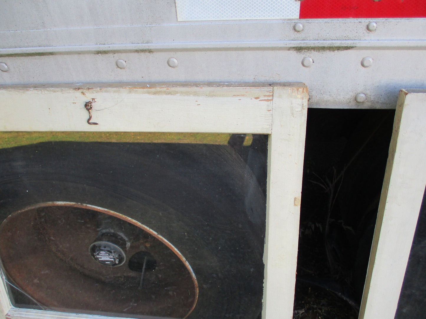 DOOR 13:   Pair Antique Victorian Storm Windows