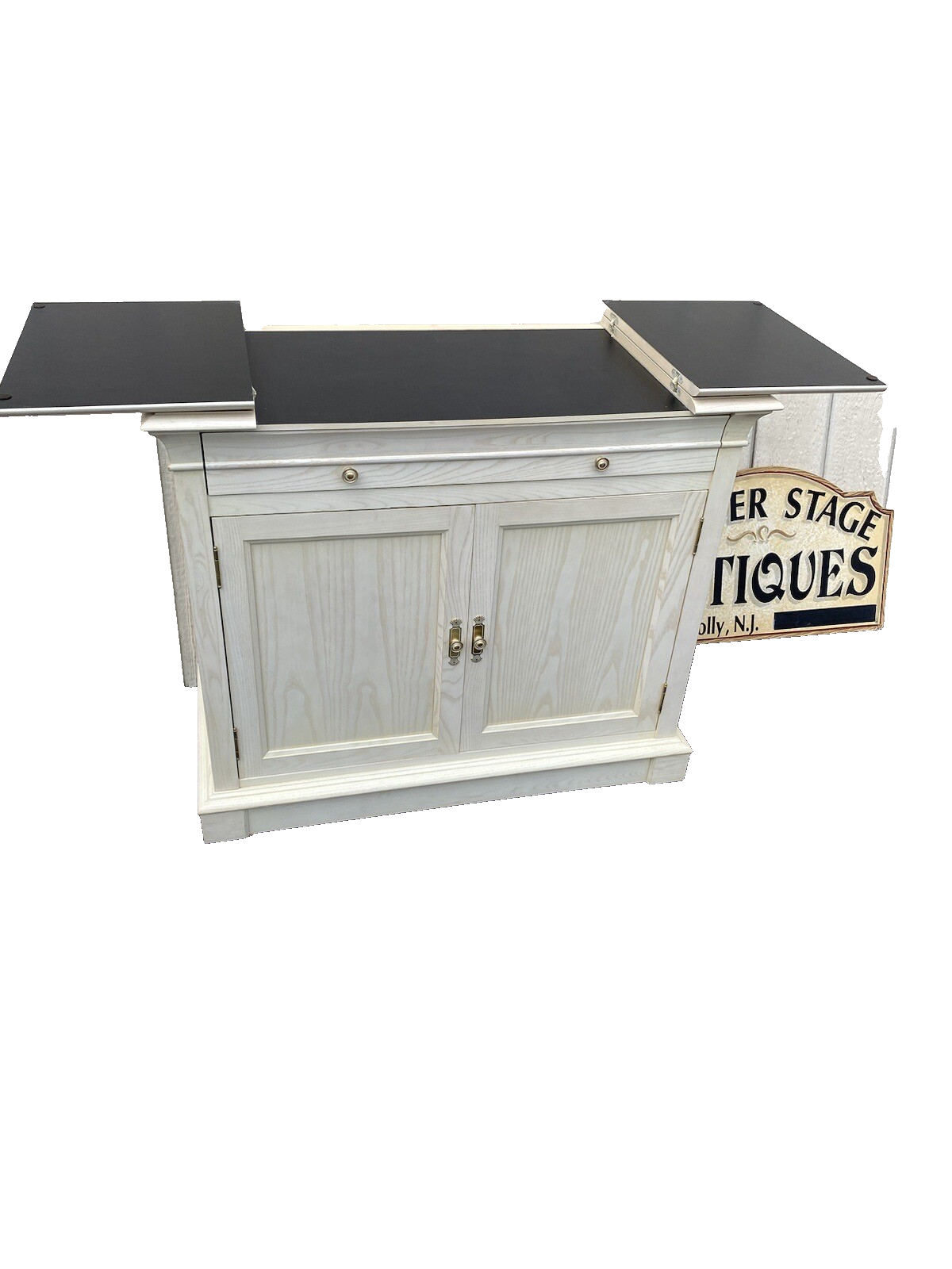 64685 ETHAN ALLEN Decorator Bar Cart Server Sideboard