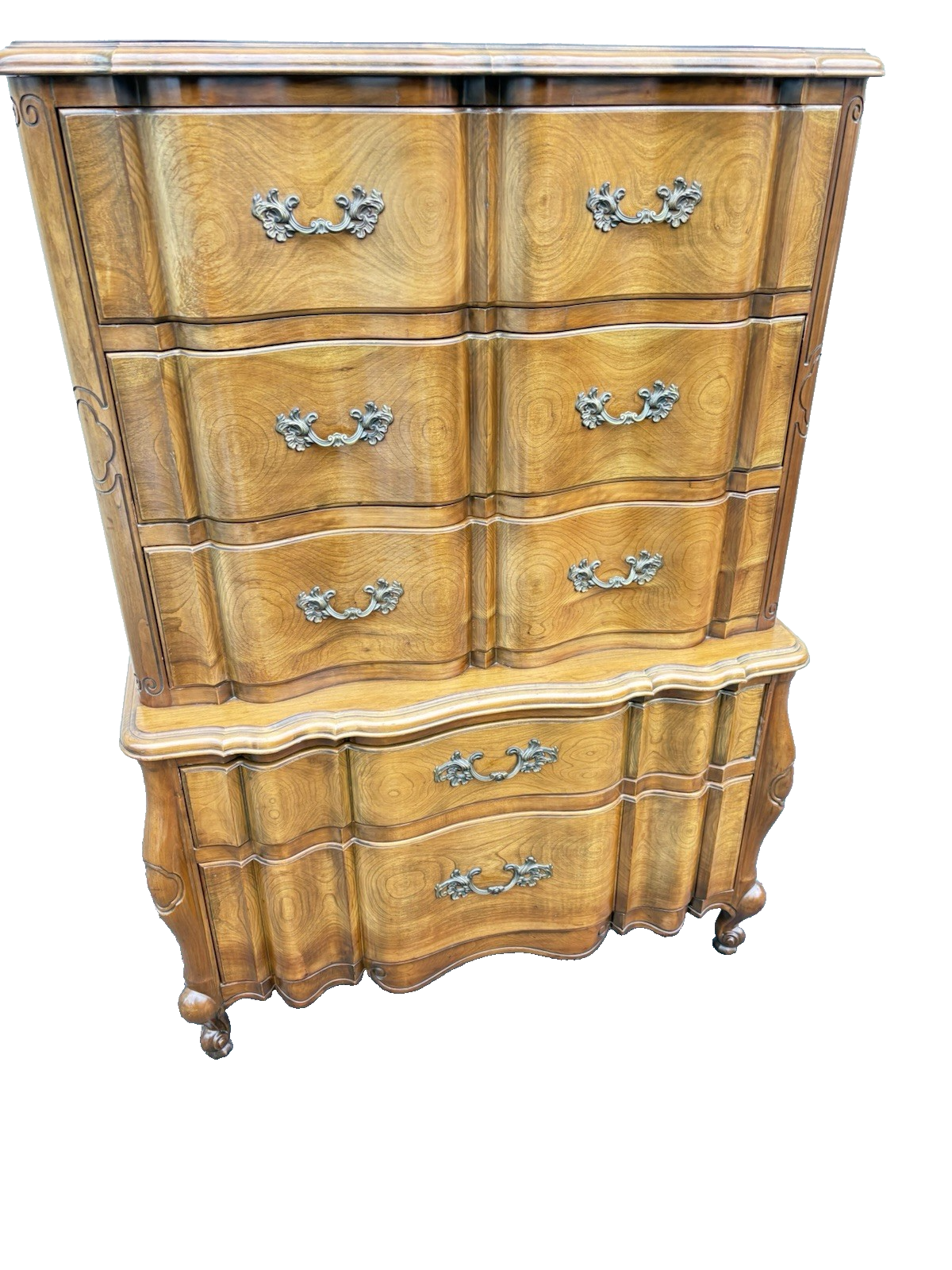 67070 French Country PHENIX Furniture High Chest Dresser
