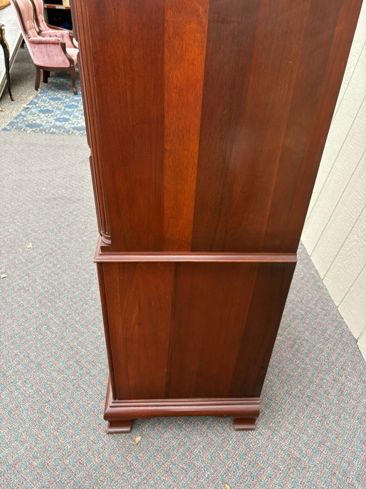 67130 Morgan Furniture Mahogany High Chest Dresser