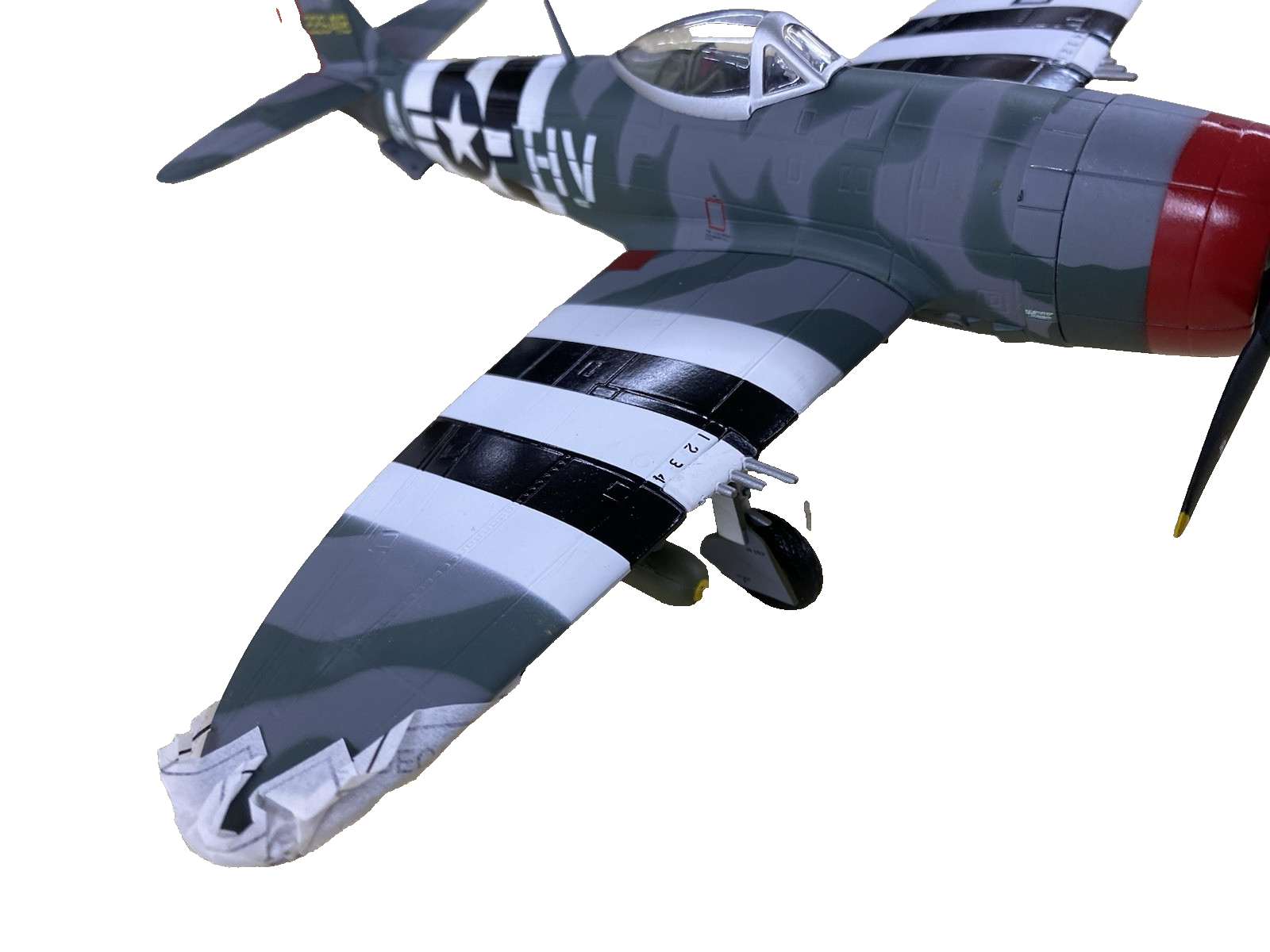 ES 204 P 47 Thunderbolt WW11  Franklin Mint  Airplane Plane B11B295148