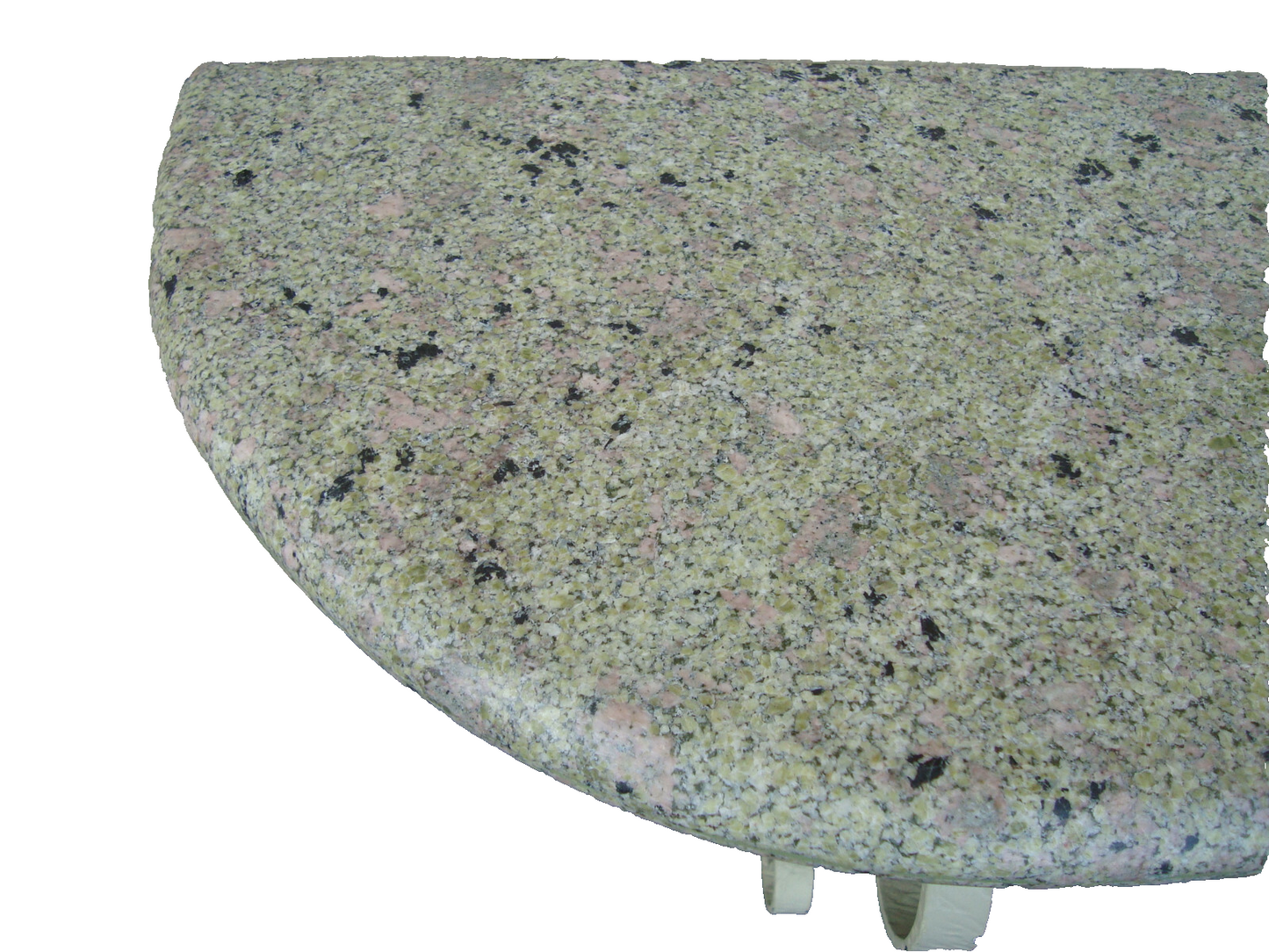 61868 Modern Stone Cement Top Wall Shelf Console Table