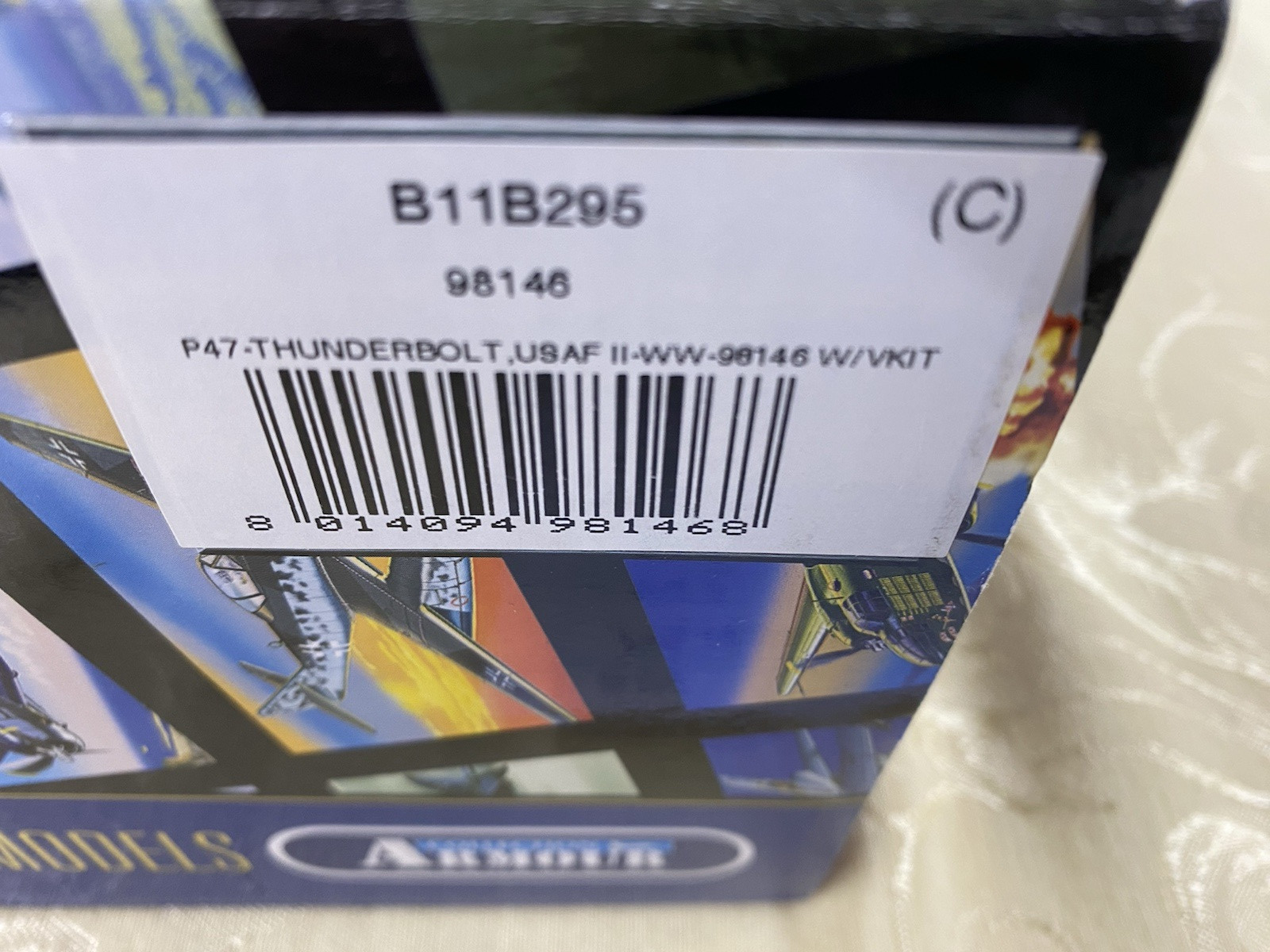 ES 204 P 47 Thunderbolt WW11  Franklin Mint  Airplane Plane B11B295148