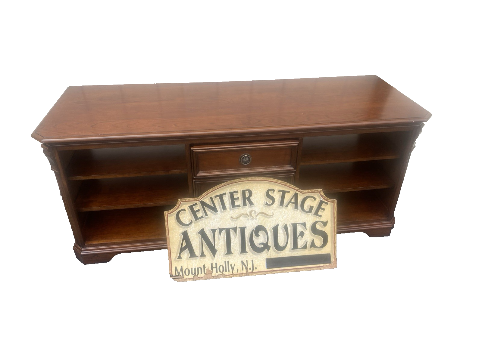 66548 Cherry Hooker Furniture  Television Cabinet Stand 64" WIDE