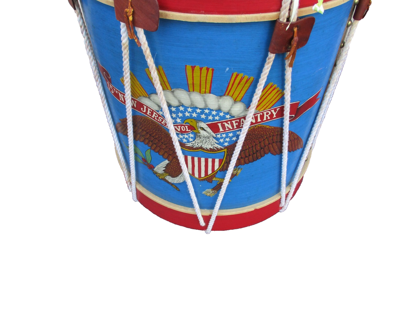 63494  PAIR  Signed Don Maley 15th + 23rd New Jersey  Infentry Decorator  Tables