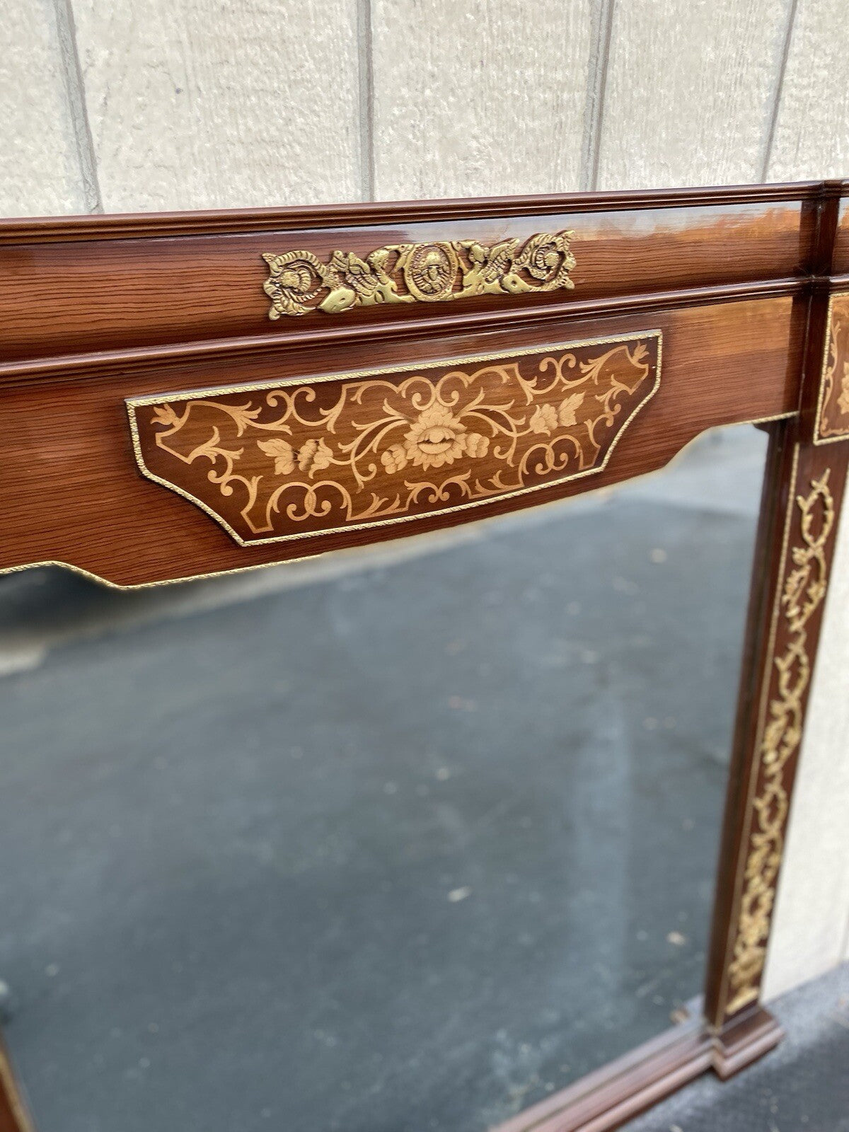 66159 Super Fancy Decorator Mirror with Bronze ormalu