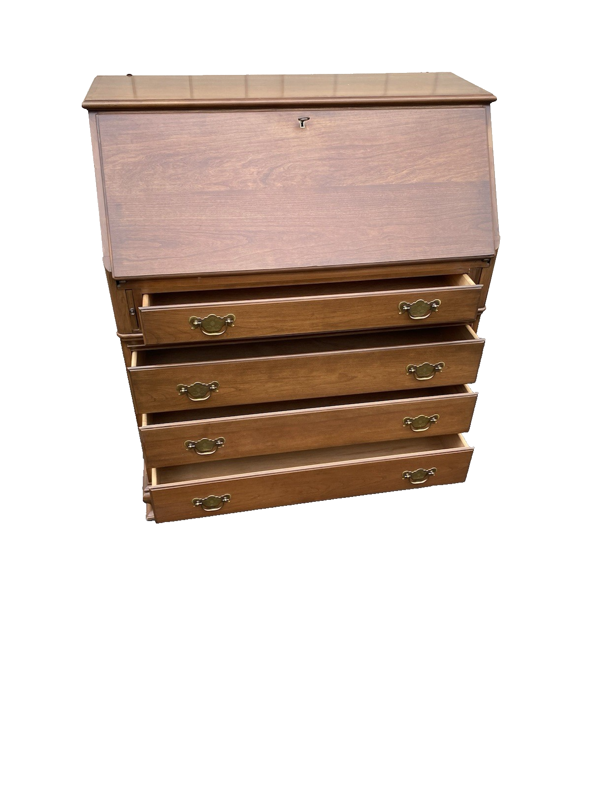 66506 Pennsylvania House Secretary Desk w/ Bookcase top