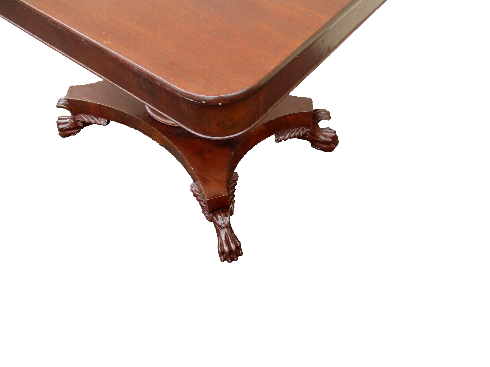 63278   Antique Empire Console Lamp Table  Dining Table Stand