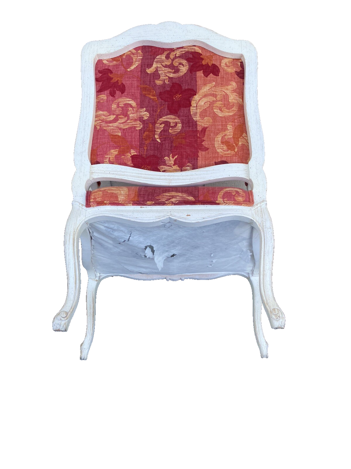 66230   Pair Louis XV Bergere Armchair Chair s Factory Finish