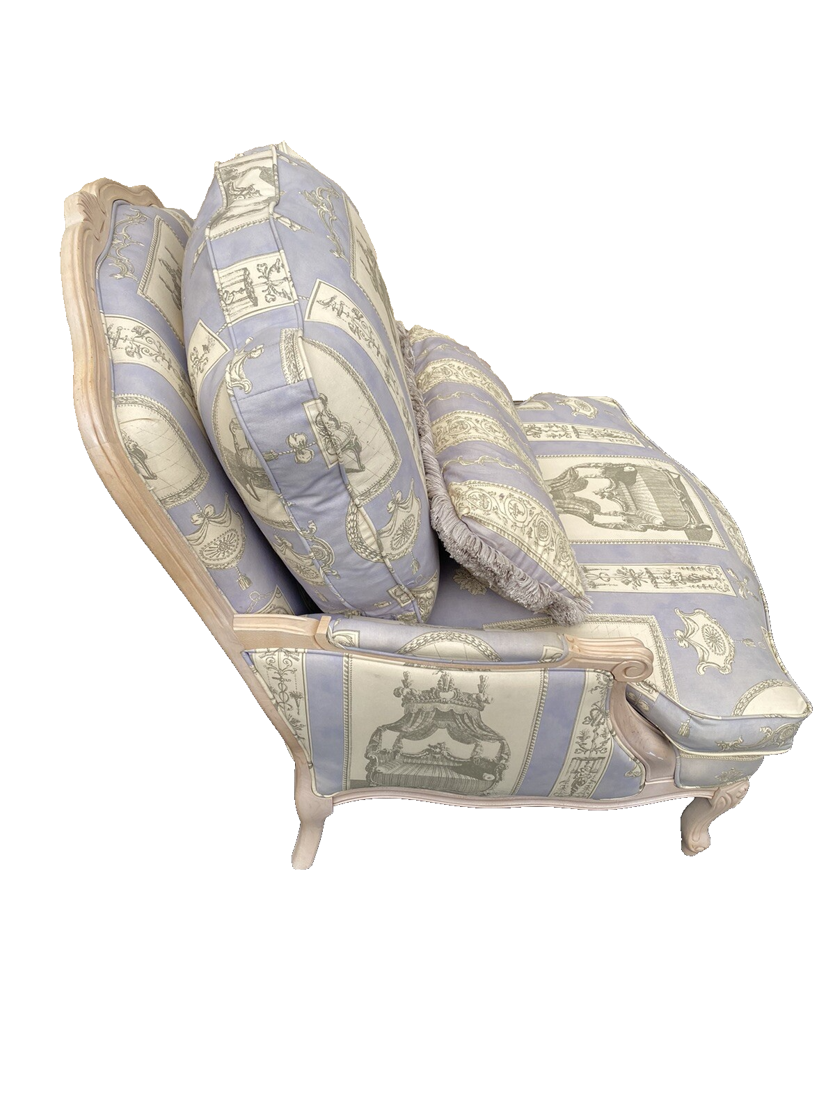 65814    NORWALK Furniture Decorator Bergere Armchair