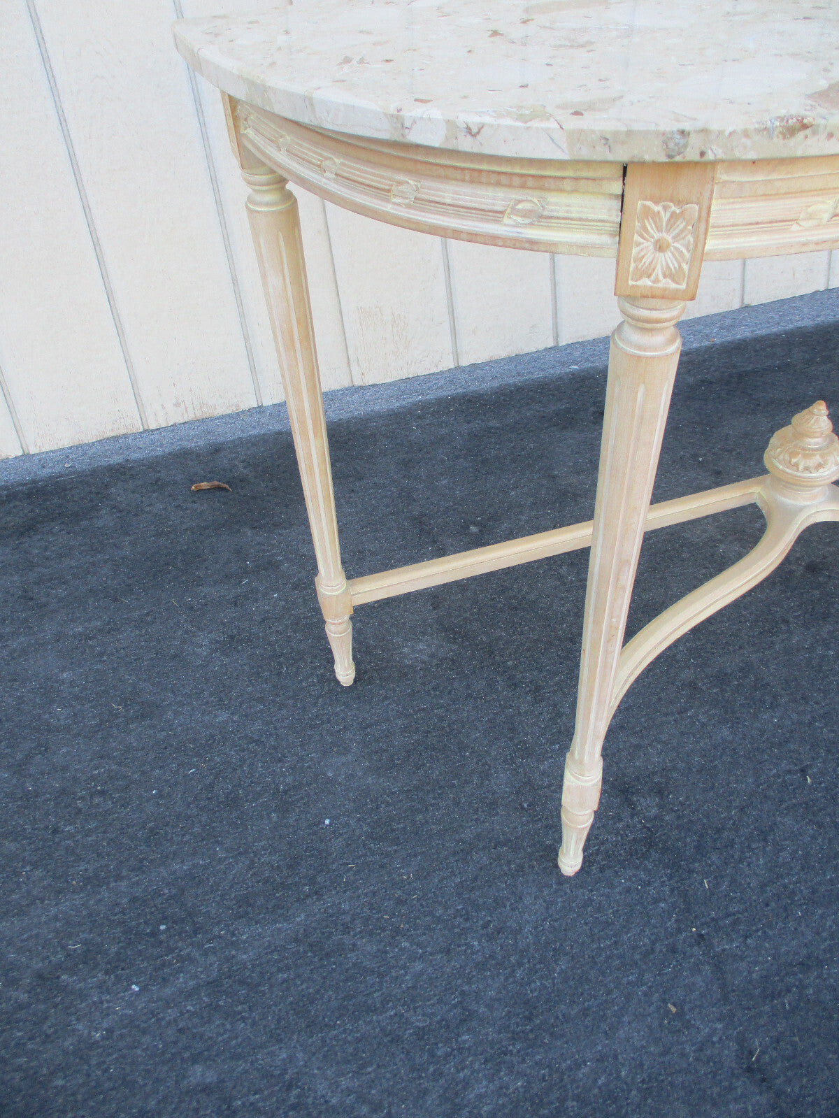 63808 Decorator Marble Top Sideboard Server Table 