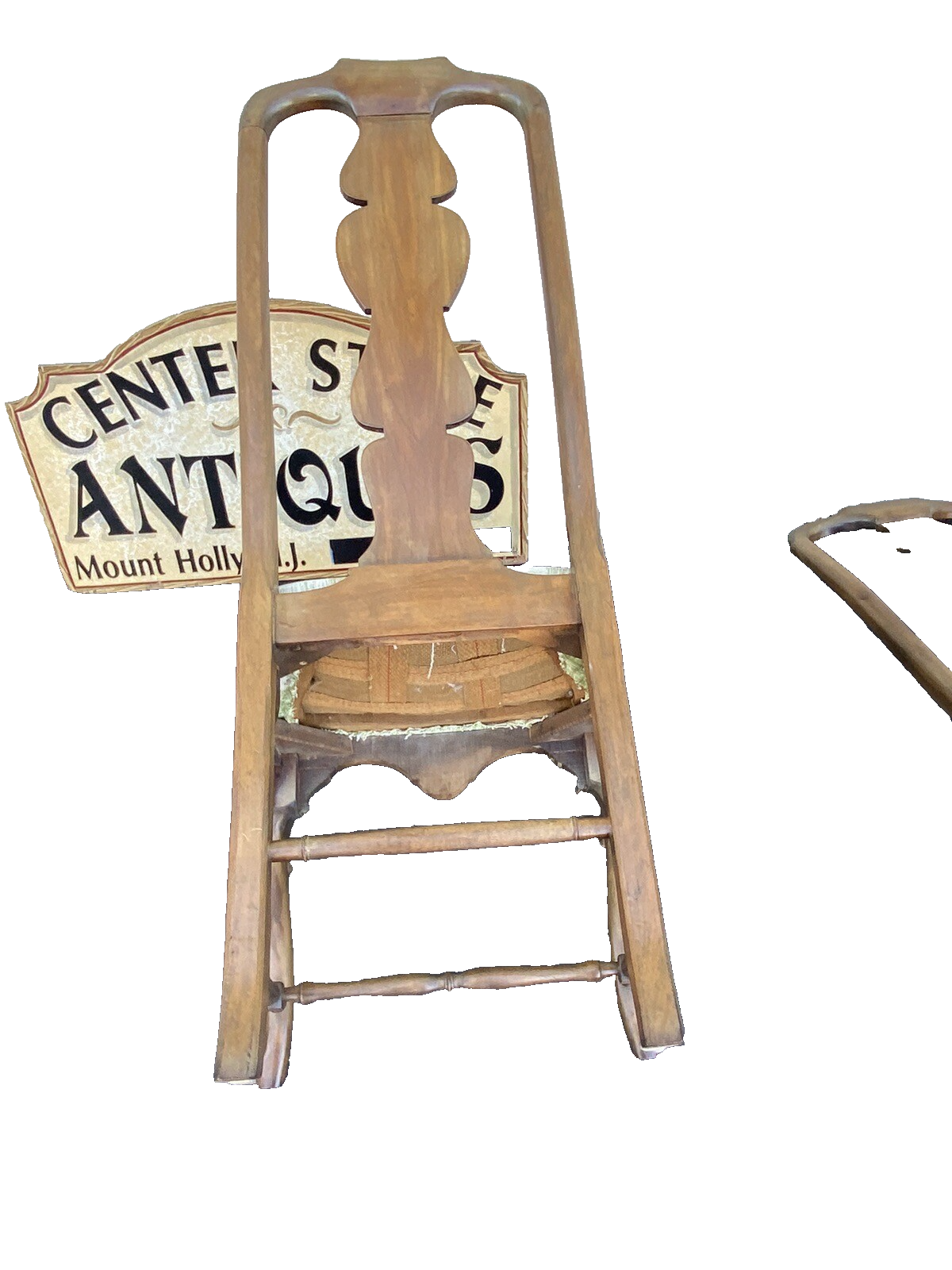 64243  Set of 4 Solid Mahogany  Dining Chairs Chair s