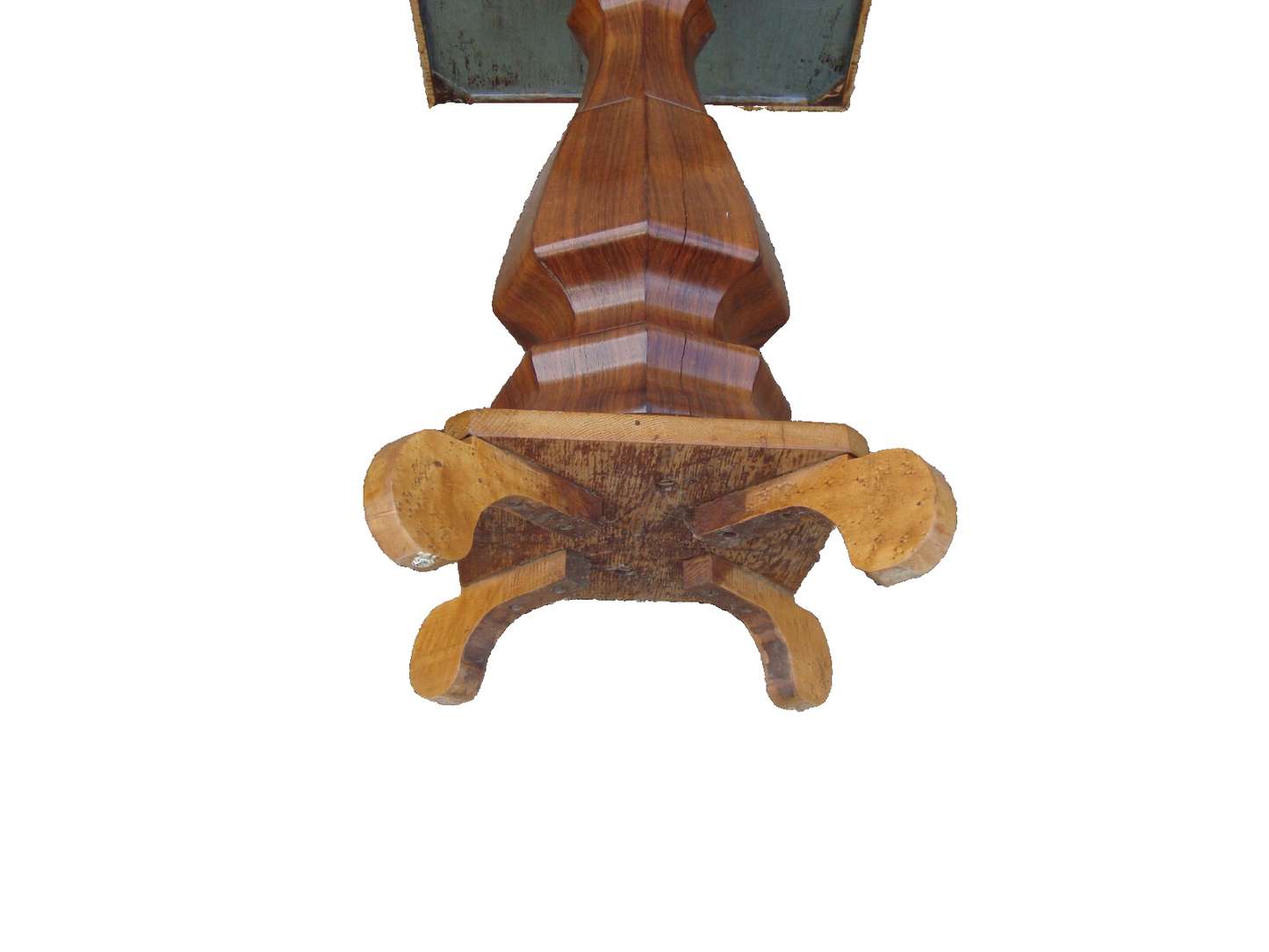 59959 Inlaid Rosewood and Maple Plant Pedestal Table Stand