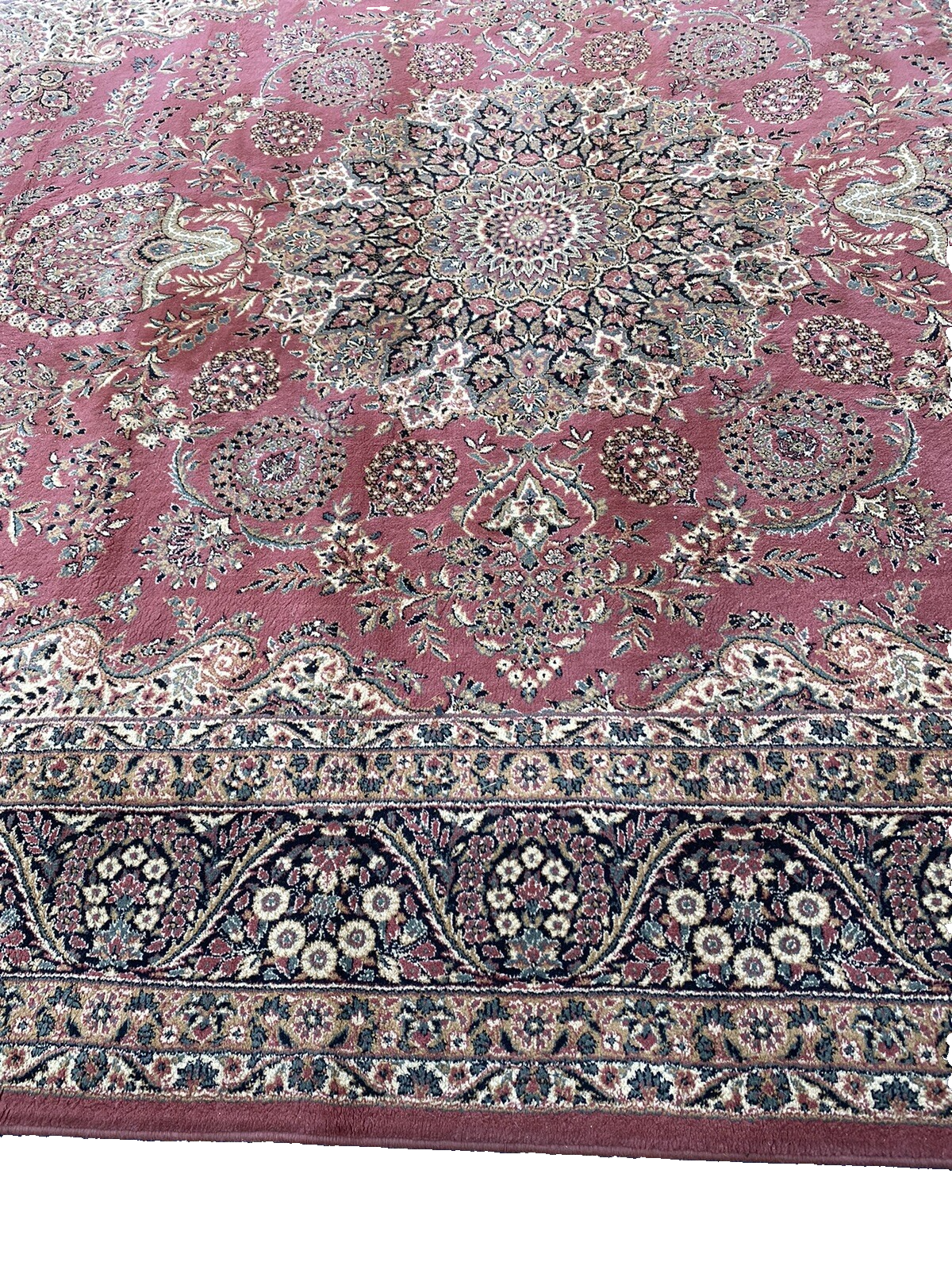 RUG 24:     Machine Made  SETAREH KAVIR Oriental Rug 10' x 13' 4"