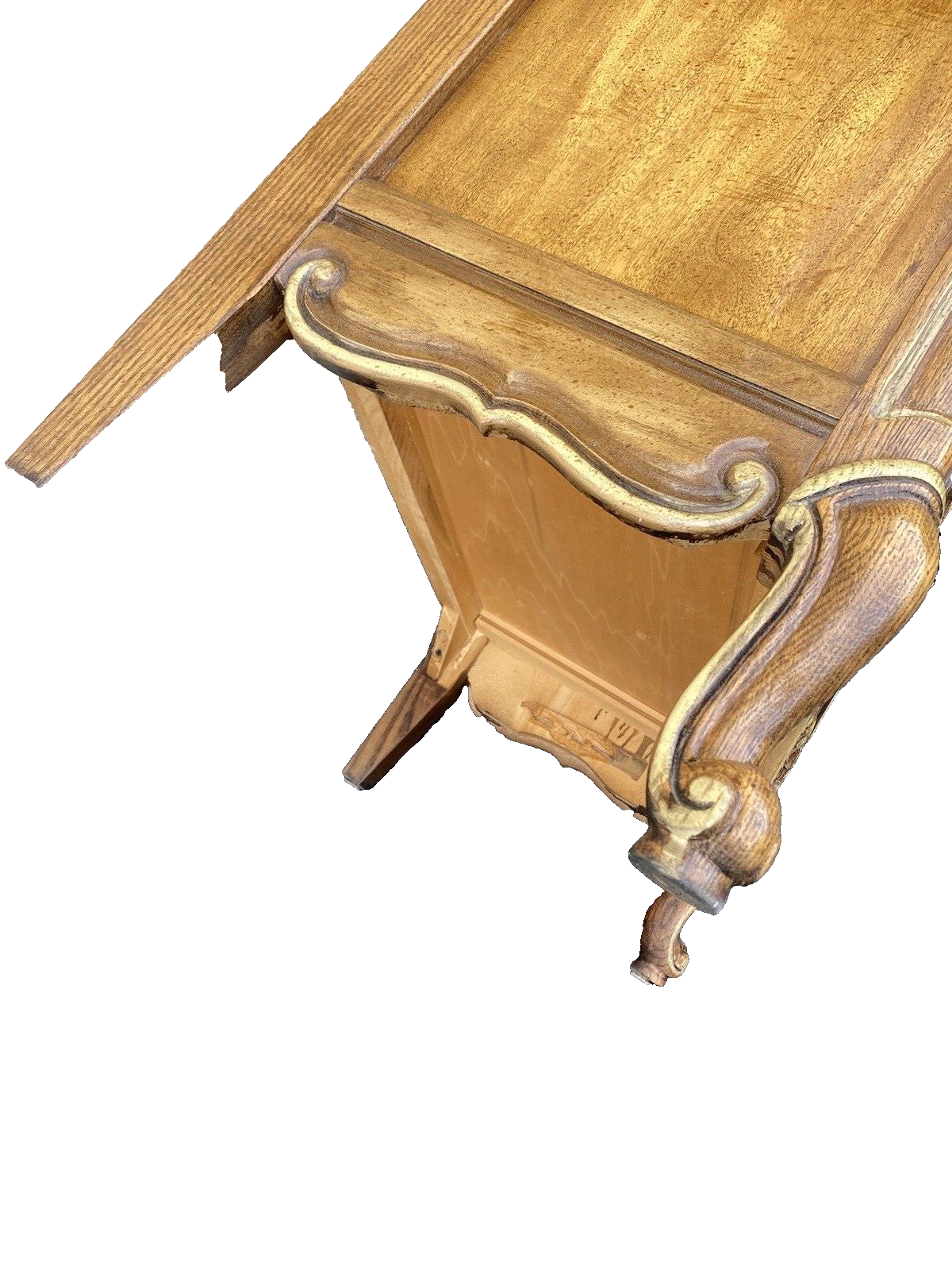 64496  Pair French Country 2 Door Nightstands