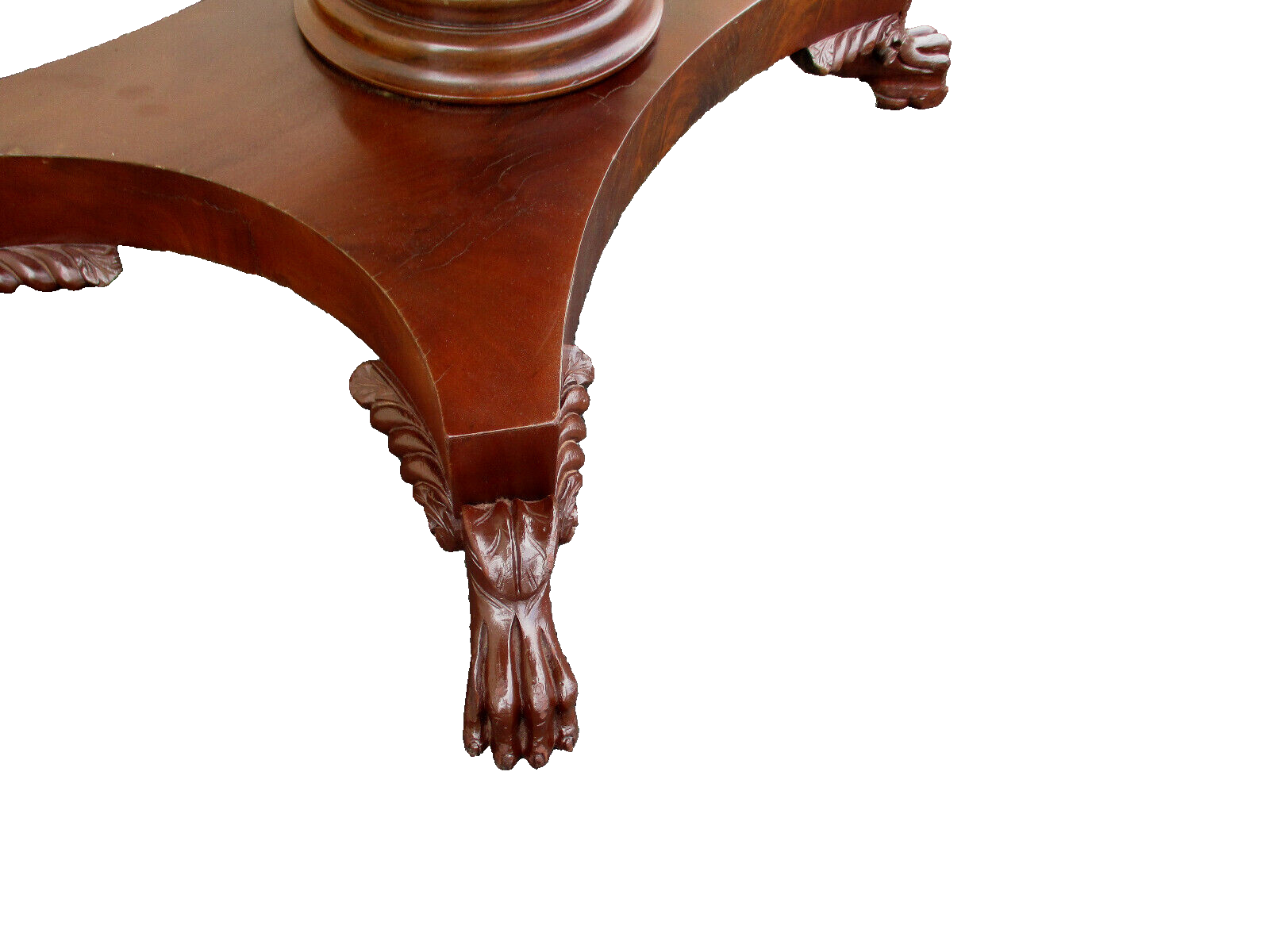 63278   Antique Empire Console Lamp Table  Dining Table Stand