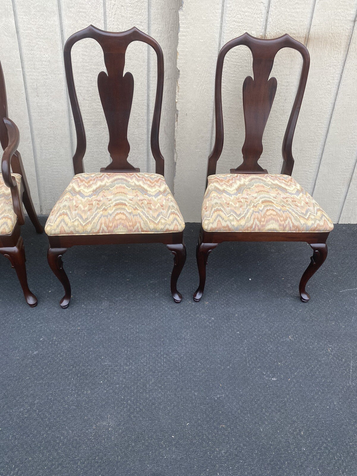 65391 Set of 6 COUNCILL Craftsman Furniture Solid Mahogany Dining Chair s