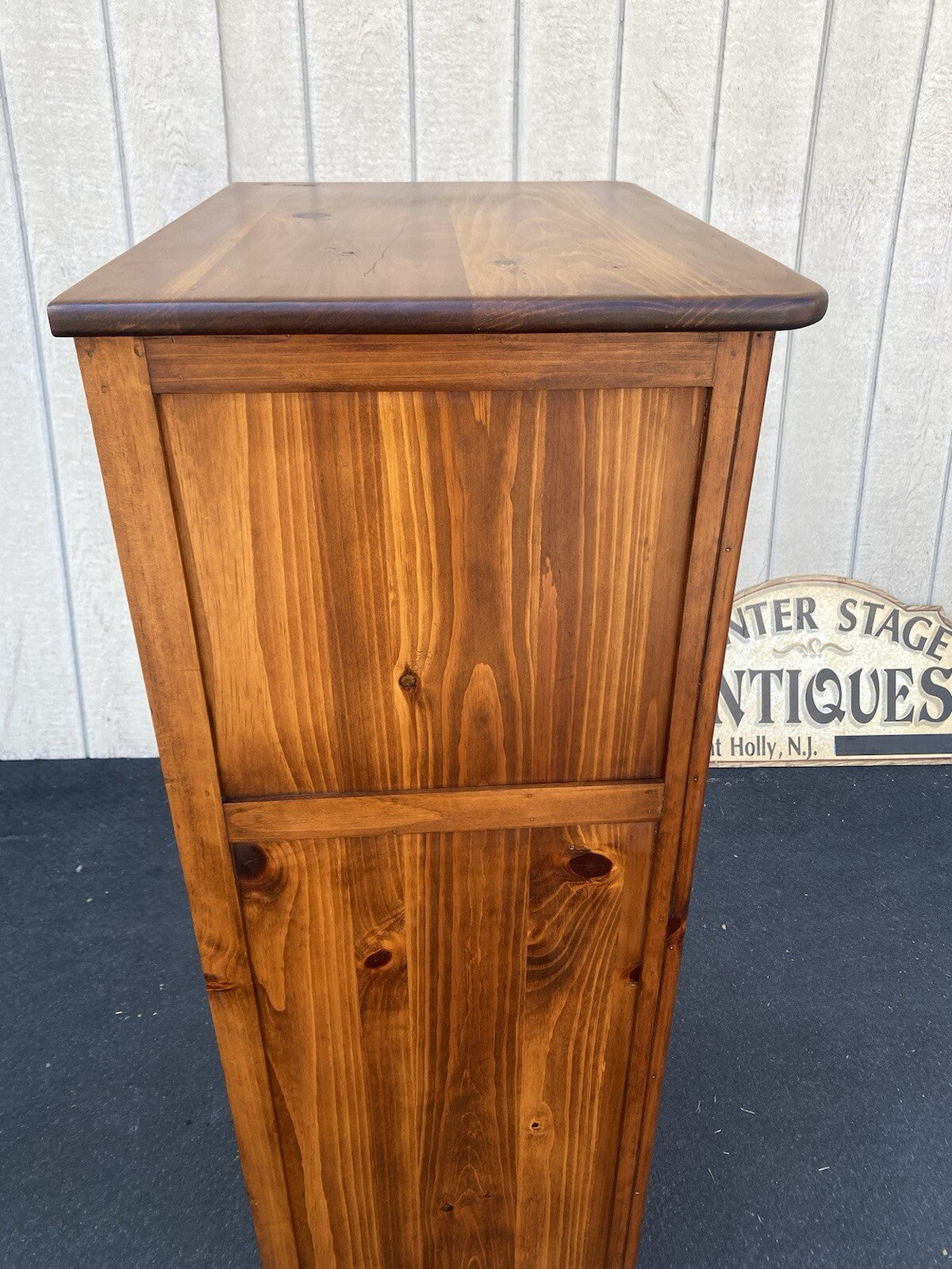 65846 Pine Lingerie High Chest Dresser