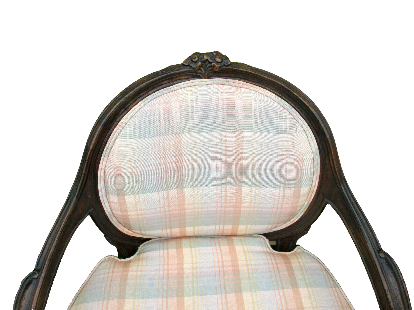 58515  Pair French Country Bergere Armchair Chairs