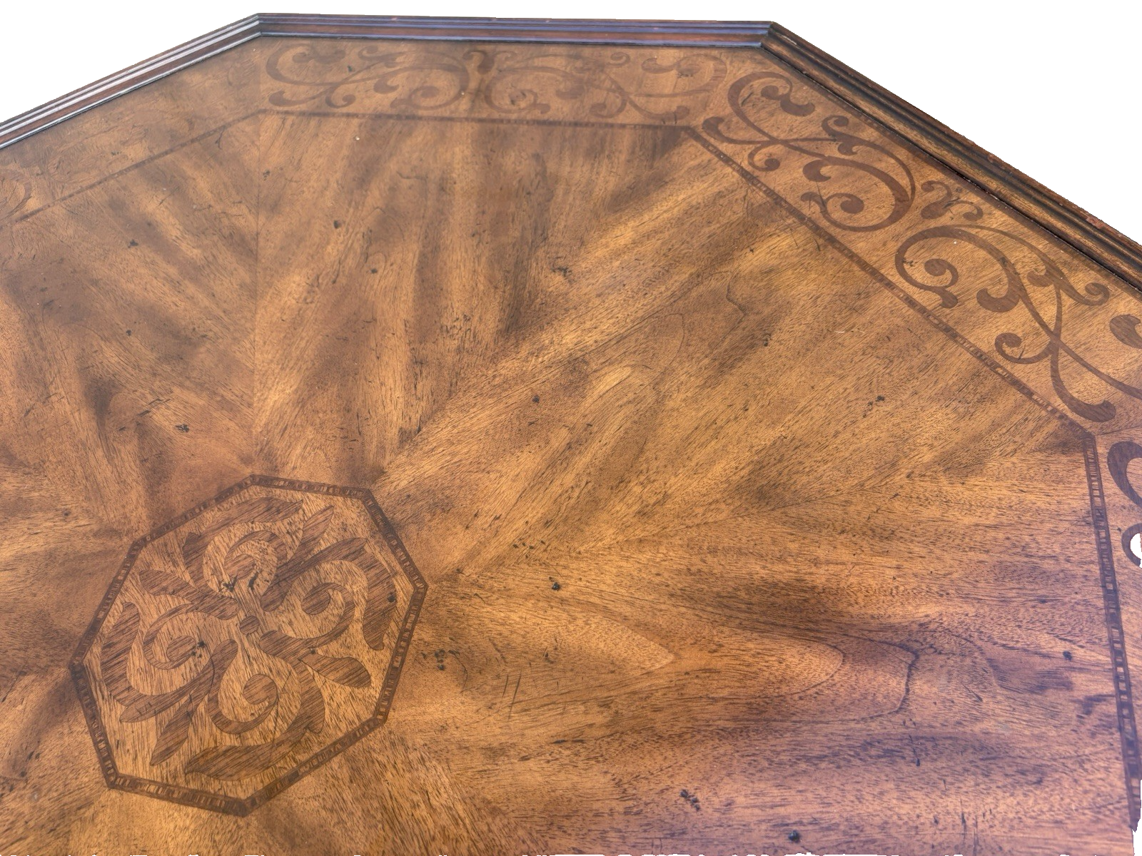 66974  Decorator Inlaid Console Foyer Table Stand