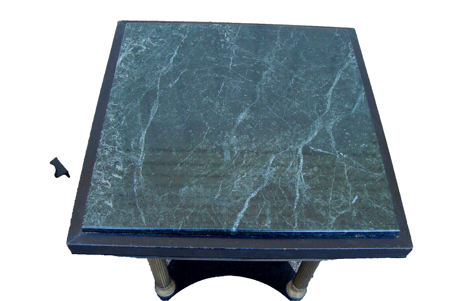 60919 Pair Quality Modern  Metal and Marble Lamp Table  Coffee Table Stand s