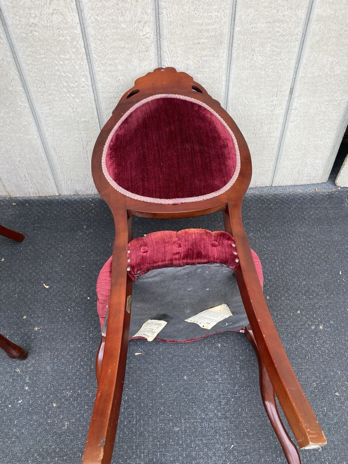 66629 Pair KIMBALL Furniture Victorian Style Side Chair s