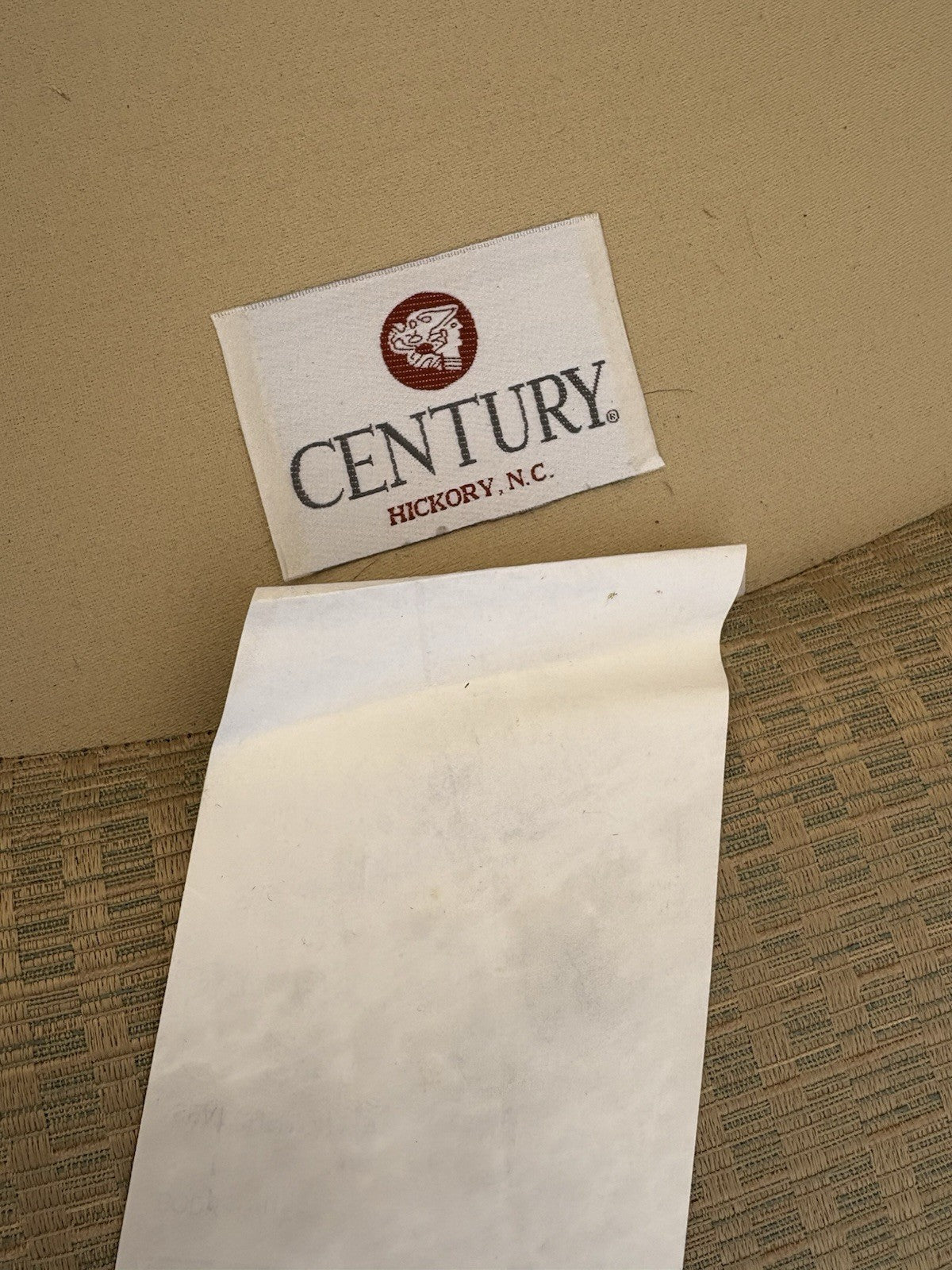 66694   CENTURY Furniture Louis XV Chair with  Stool