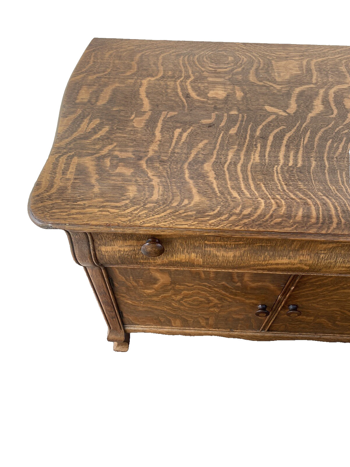 65752 Antique Victorian Oak Washstand Dresser