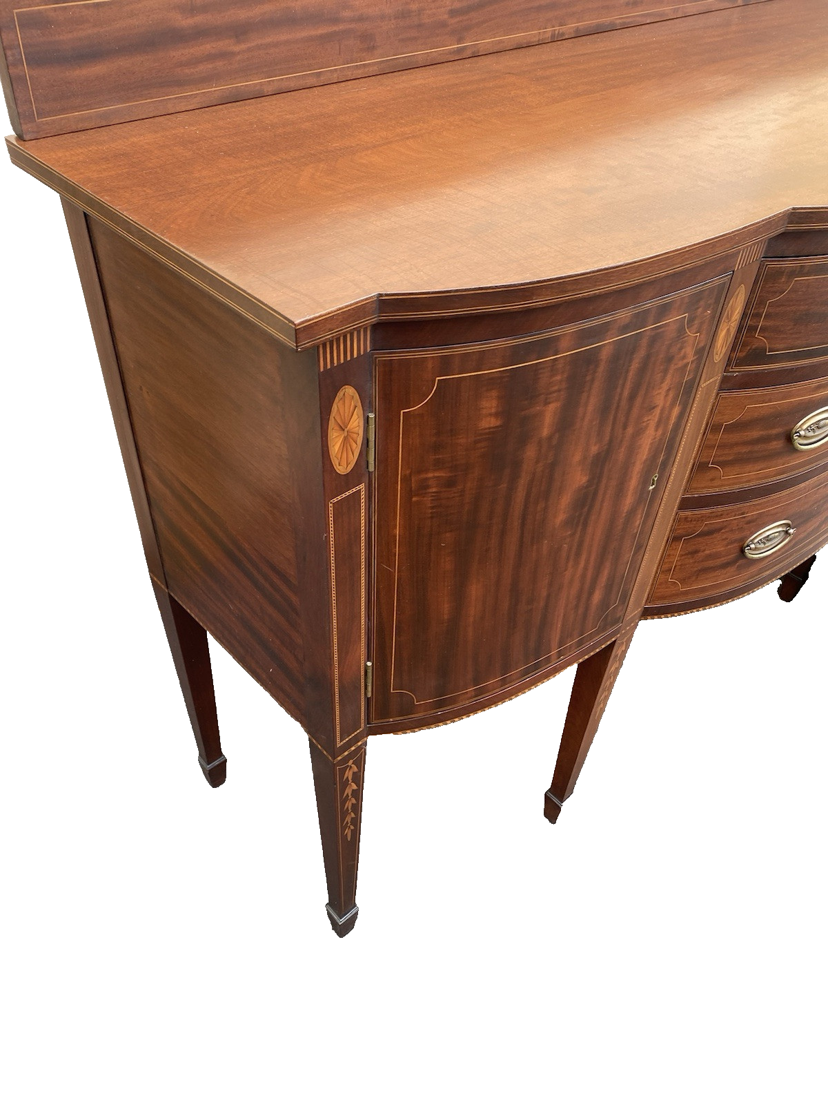 66402 POTTHAST Brothers Custom Hand Made Inlaid  Sideboard Server Cabinet