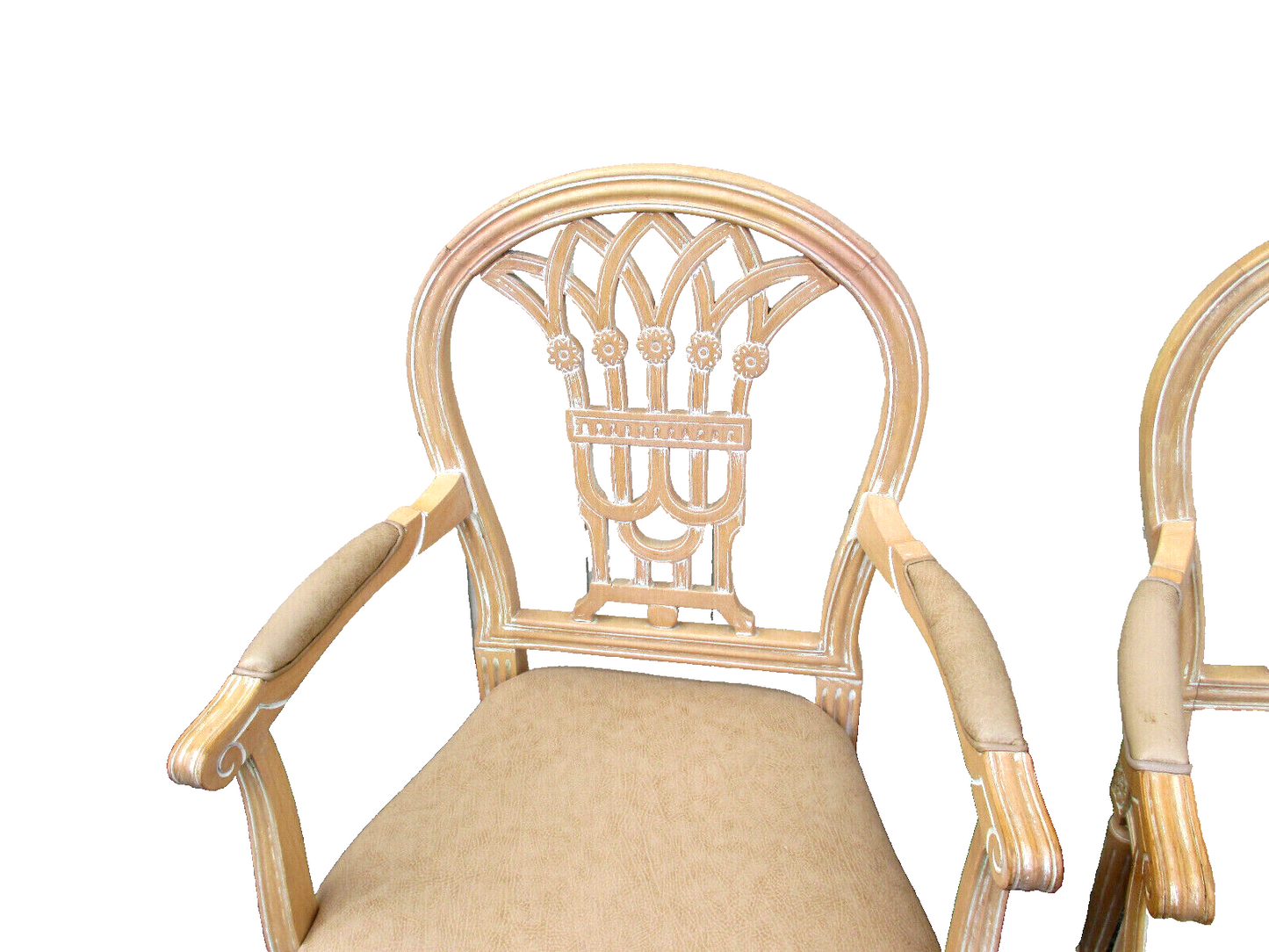 62973   Pair Decorator Armchair Chairs Made in Italy