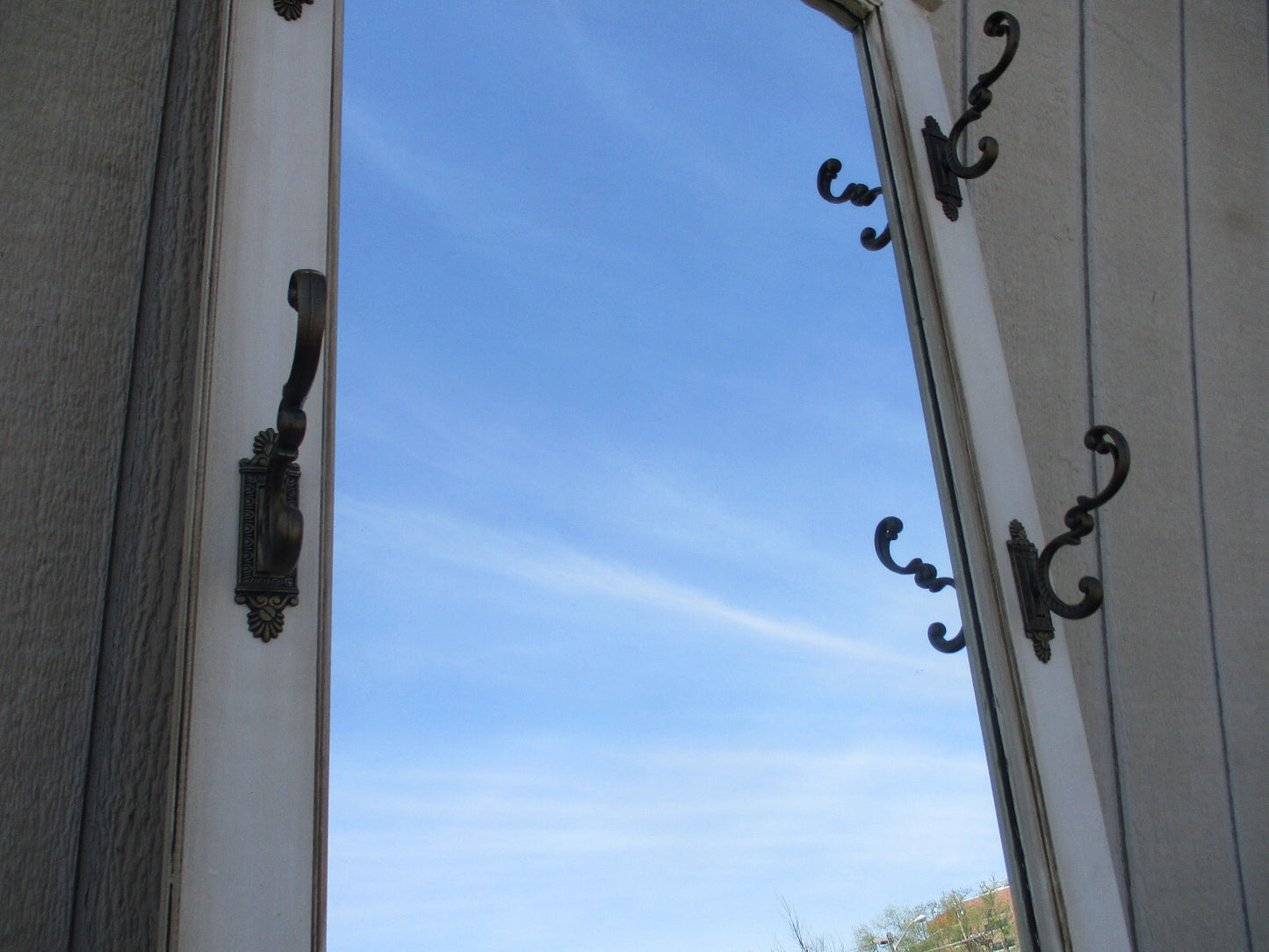 64387 Decorator Hat Rack Hall Mirror