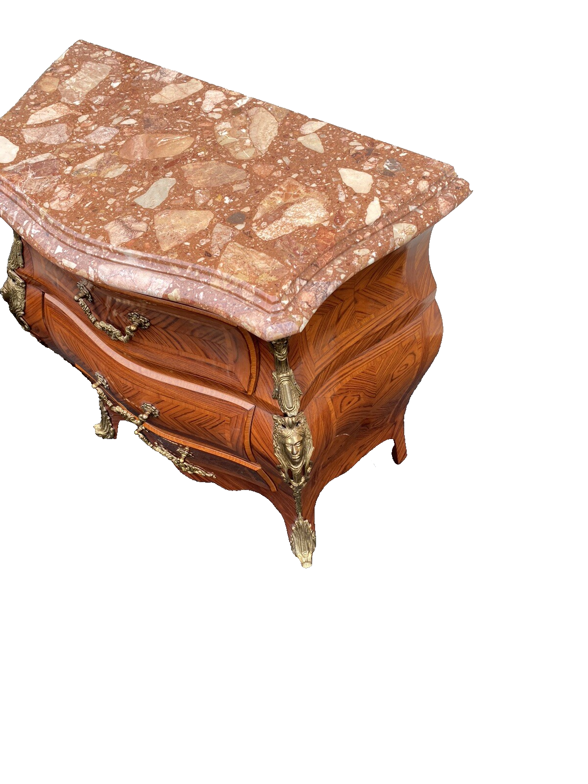 65900 Quality Marble Top Nightstand End Table Stand