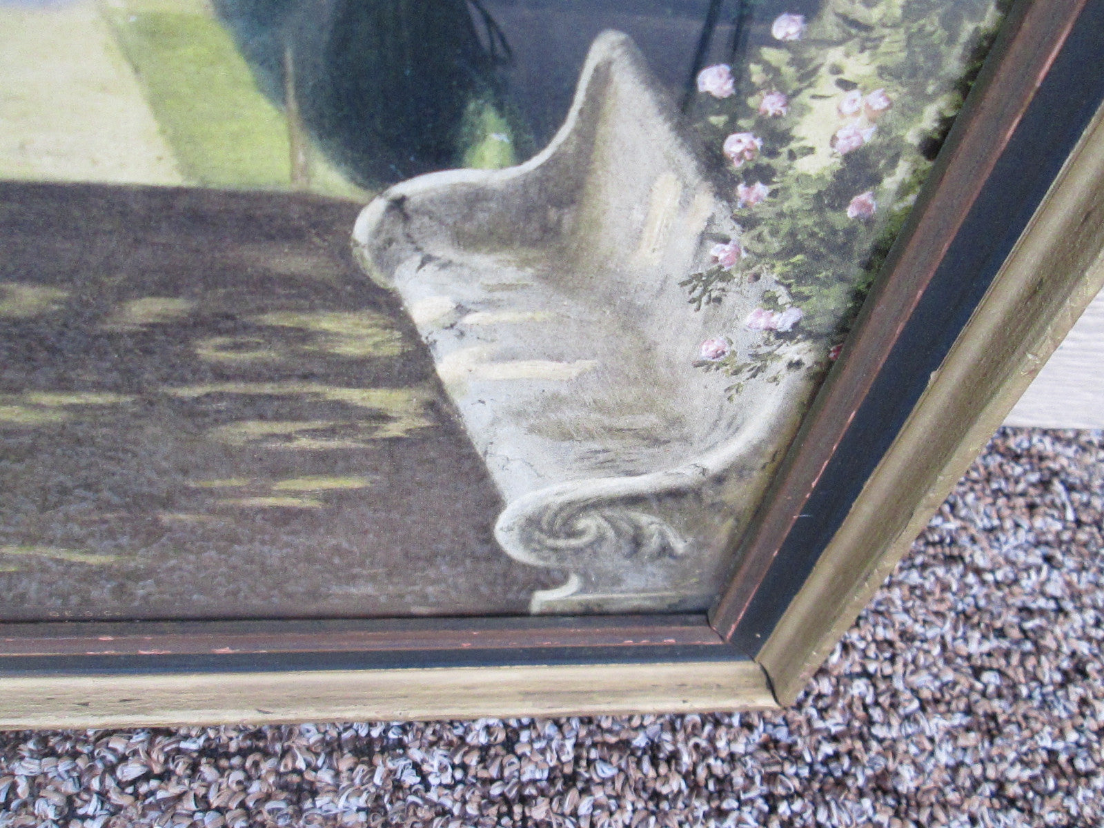 ART 20:   Atkinson Fox Print in Deco Picture Frame