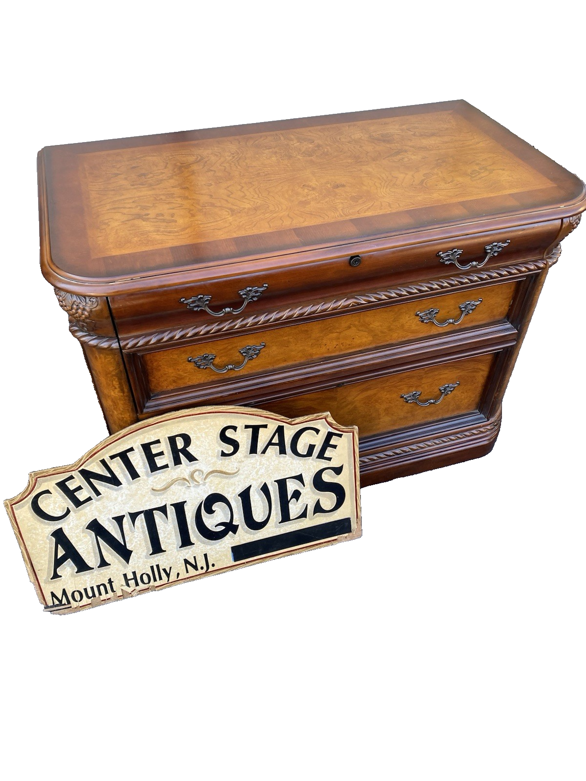 44489 Quality ASPEN HOME  2 Drawer Latteral File Cabinet