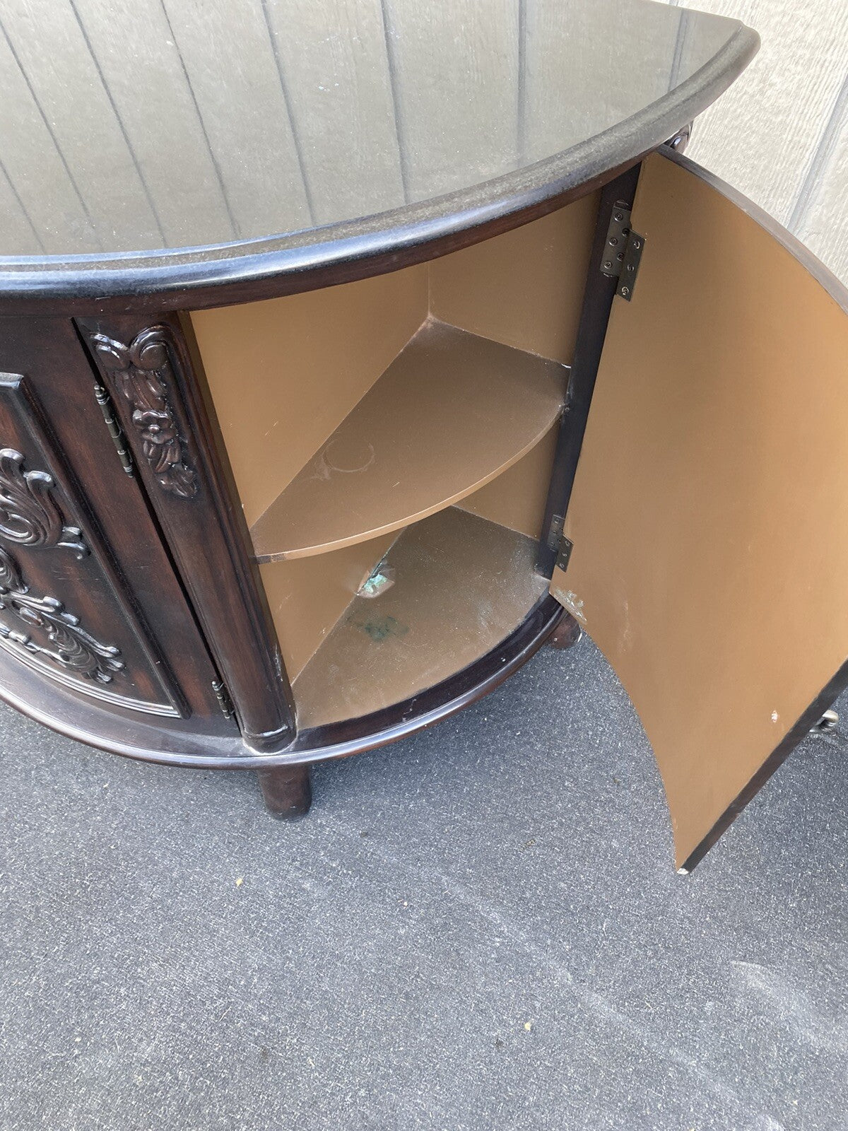 66303  COASTER Furniture  Marble Top Chest Server Sideboard