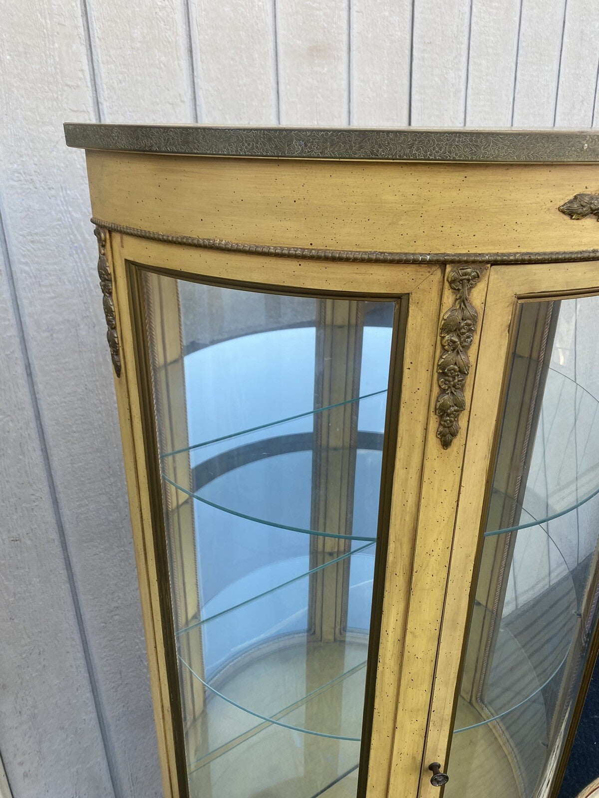 65247   LOUIS XV Curio China Cabinet