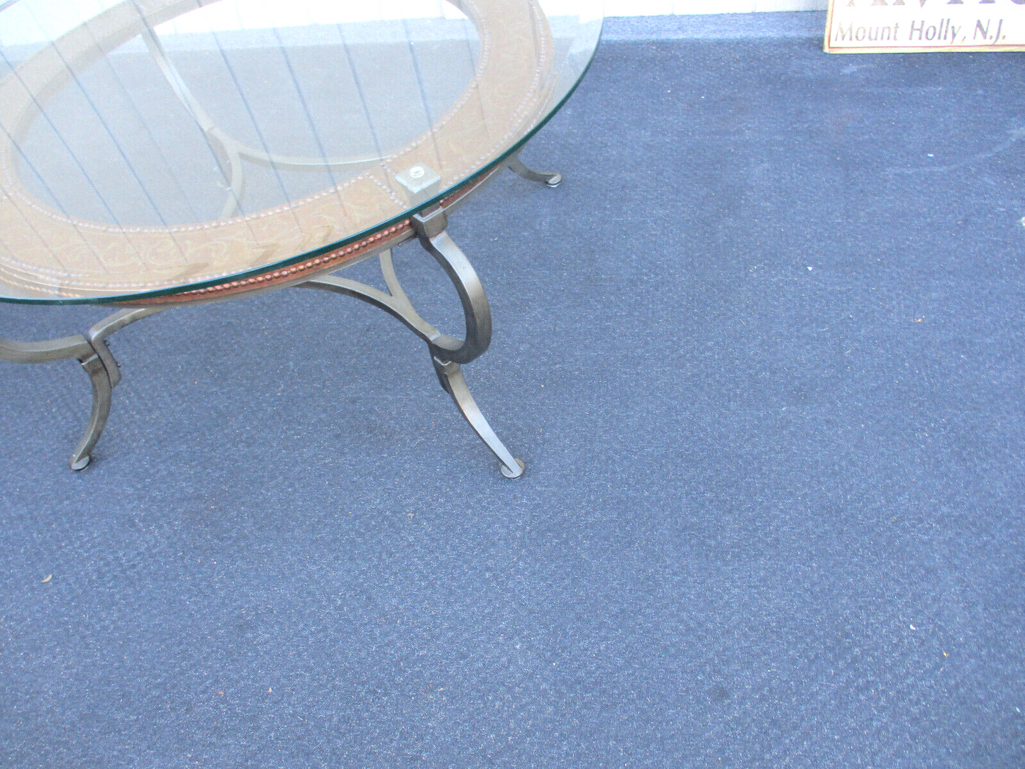 63934 Glass Top ARTISTICA  Decorator Coffee Table Stand