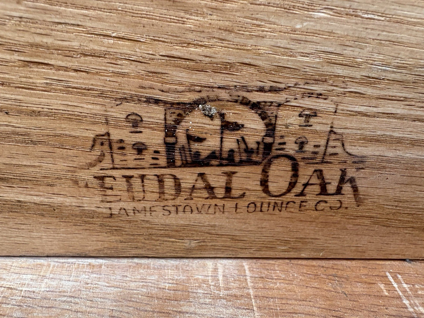 67134 FEUDAL Oak Sideboard Server Cabinet