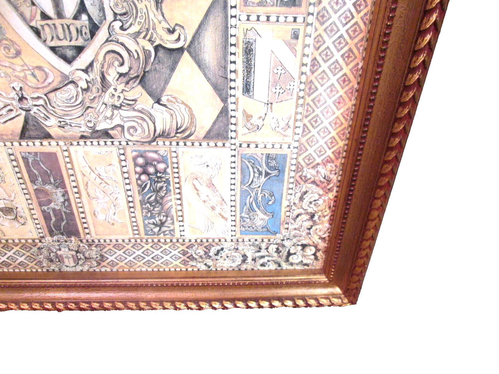 56537 ROYAL GAMBIT BOMBAY Picture Print in Fancy frame