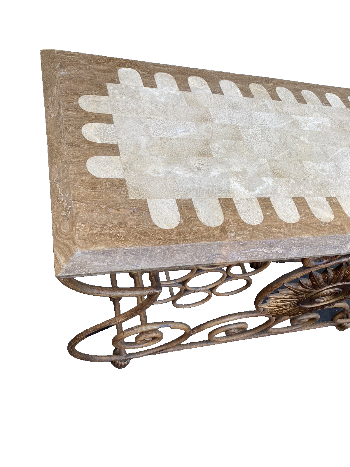 65973 Quality Wrought Iron Wine Rack Sideboard Server