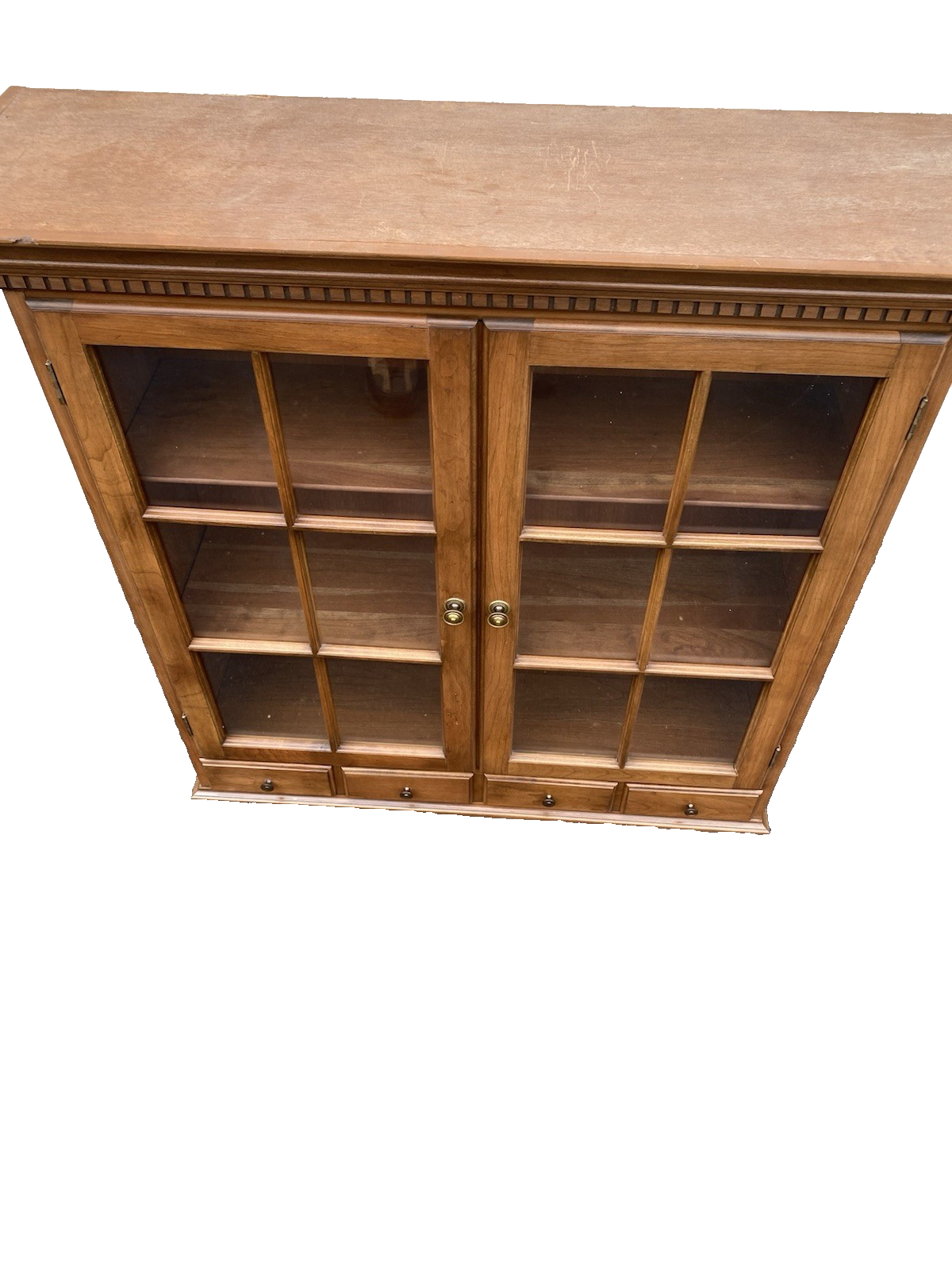 66506 Pennsylvania House Secretary Desk w/ Bookcase top