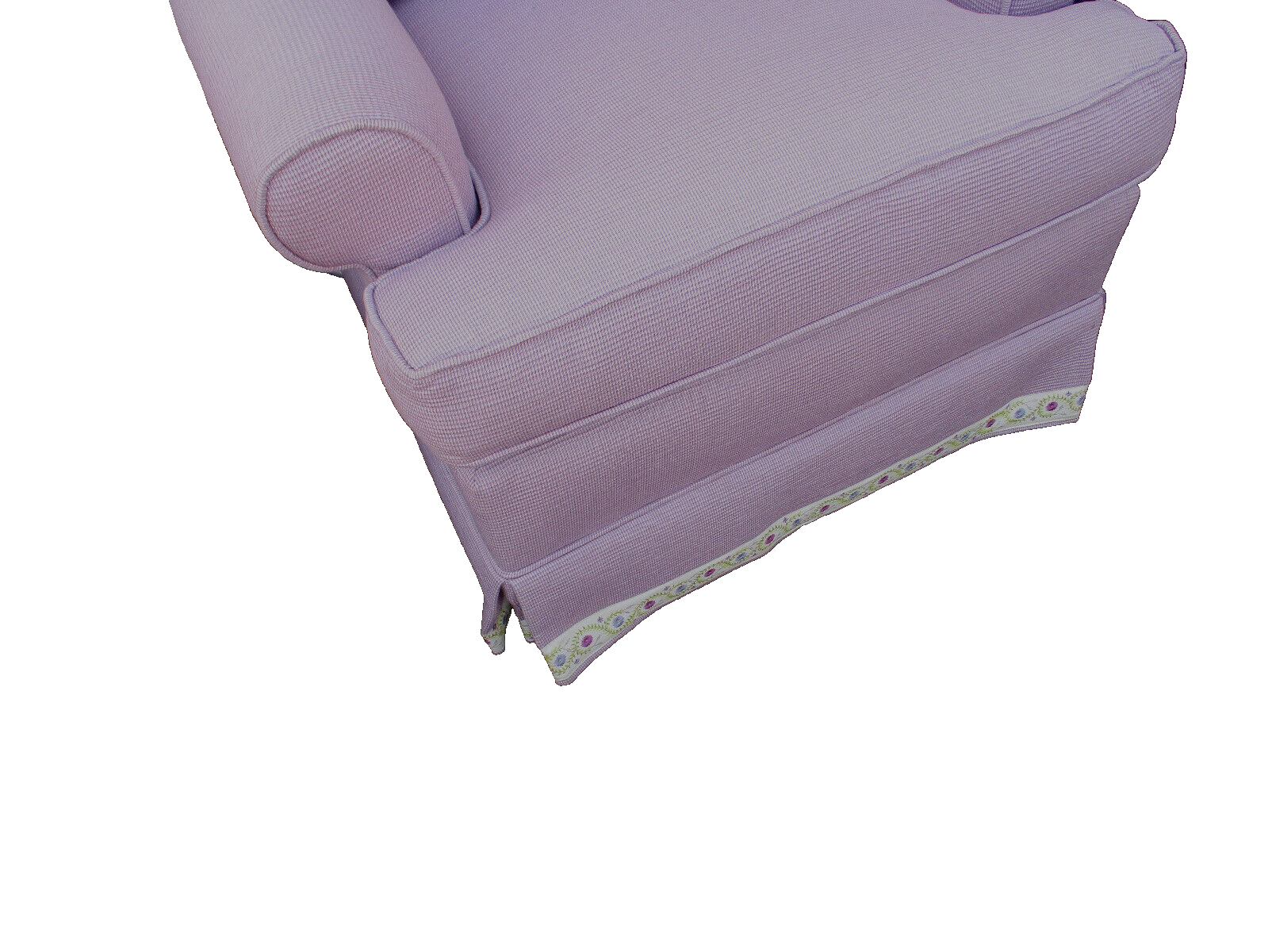 64295 QUALITY Industries SWIVEL  Arm Chair + Ottoman