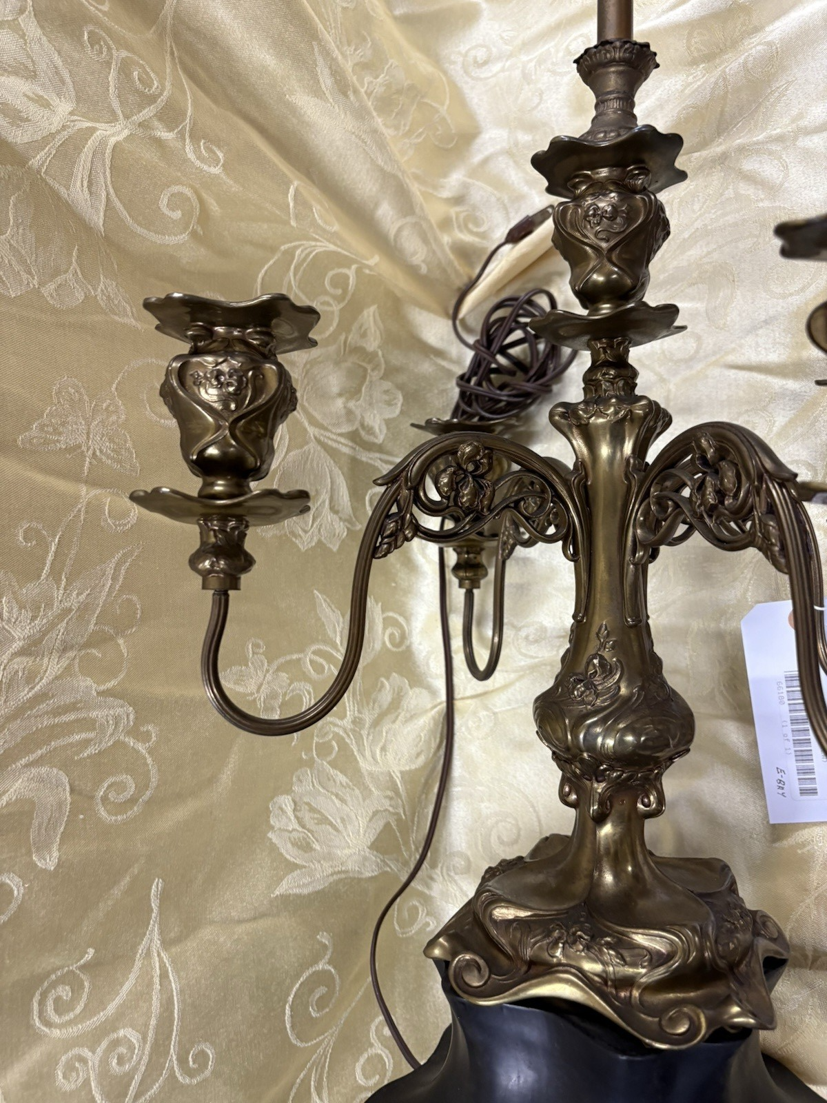66180 BRONZE Decorator Table Lamp Light