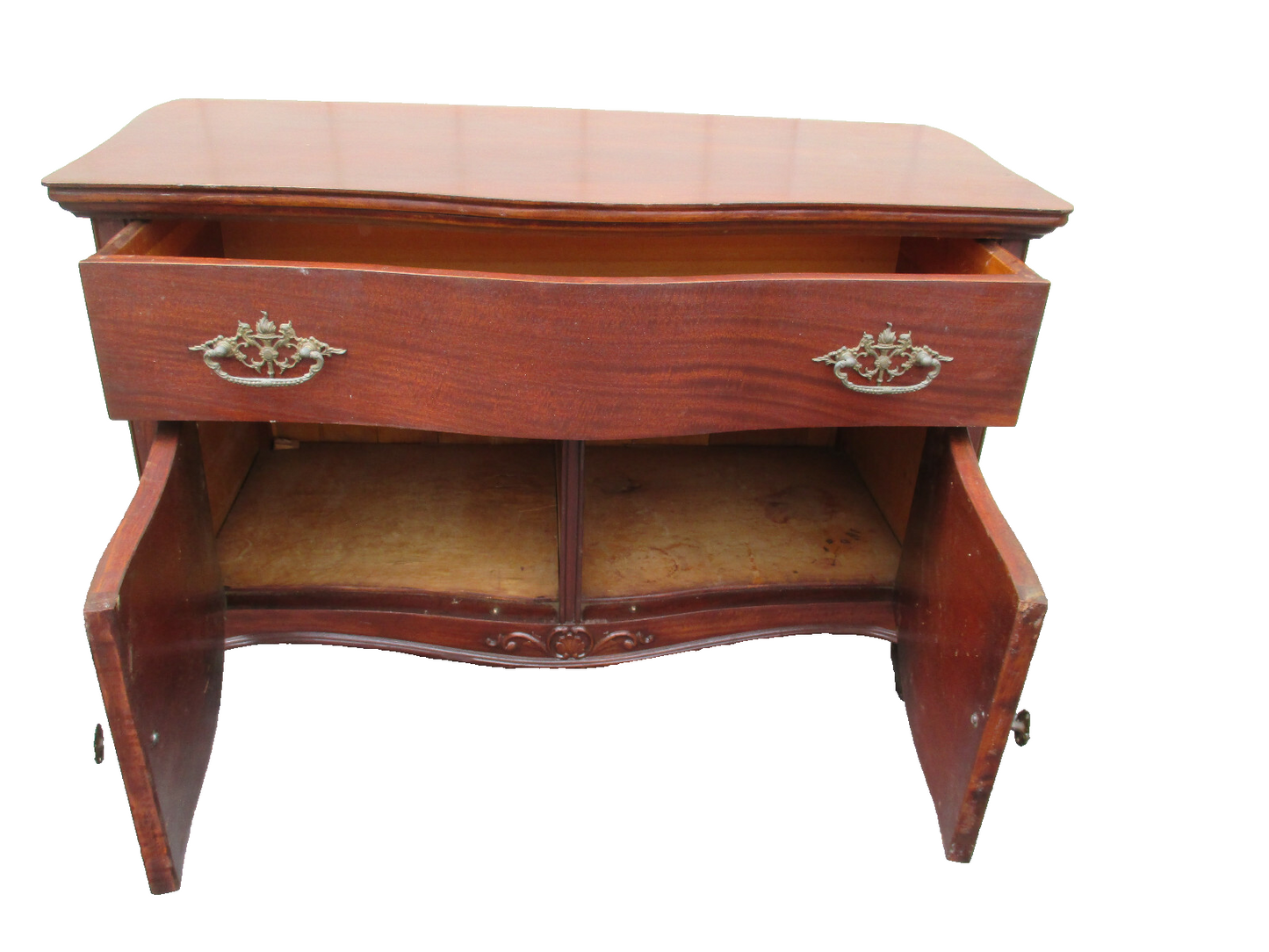 62249 Antique Mahogany Washstand Dresser Chest