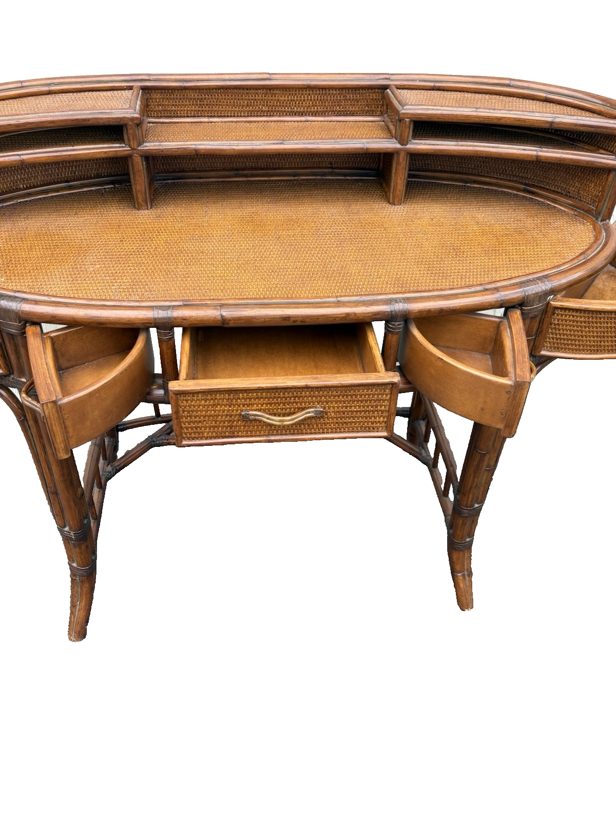 67044 Bamboo Style Office Desk