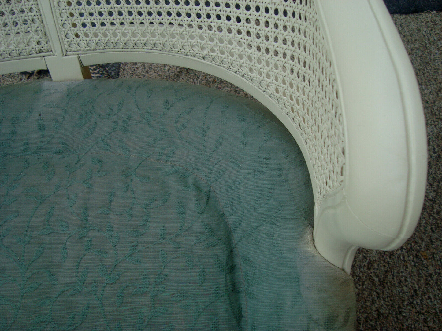 60874  Romantic Shabby Sofa Chaise Lounge Chair