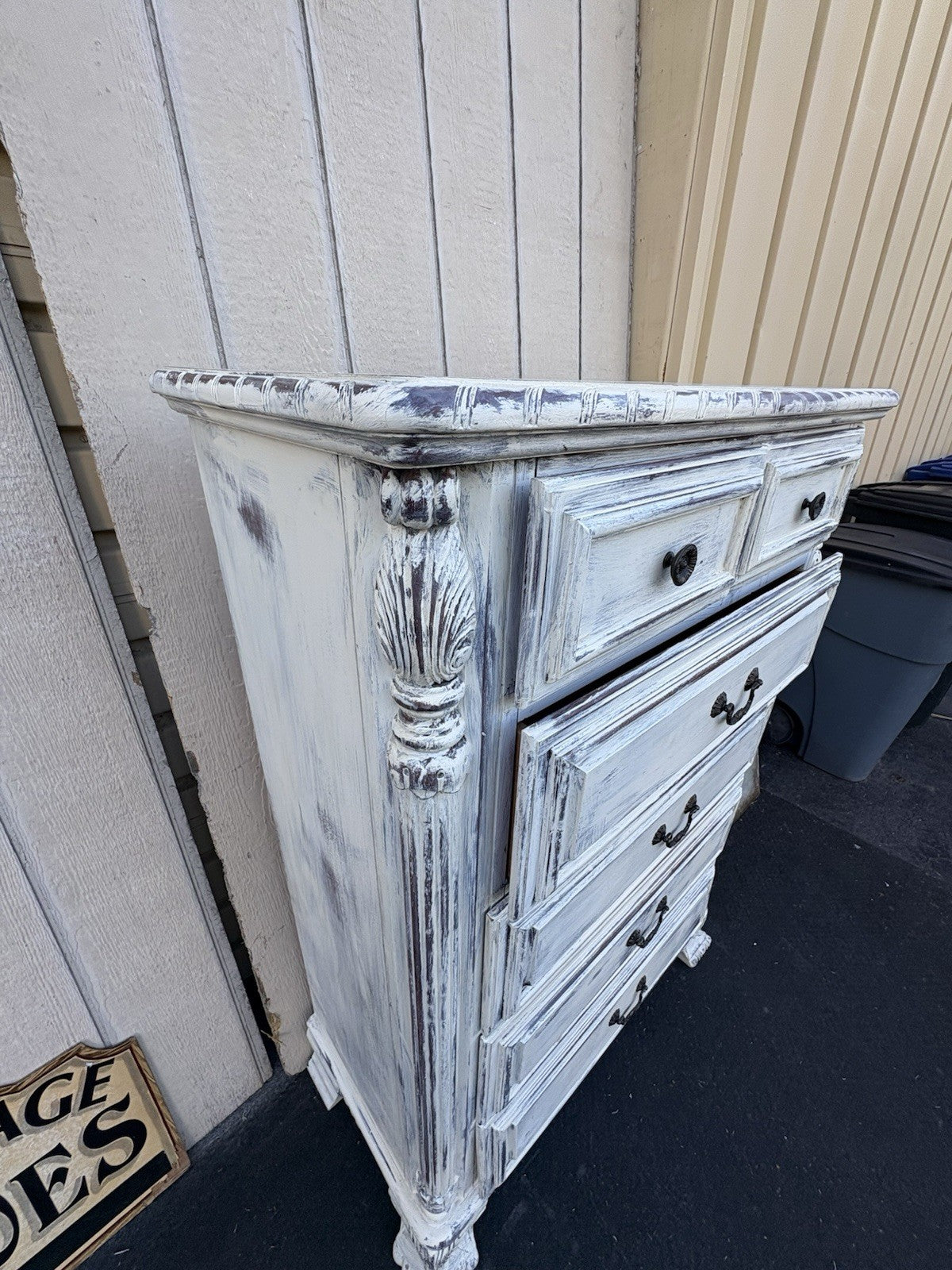 66699   Modern Decorator High Chest with Factory Finish