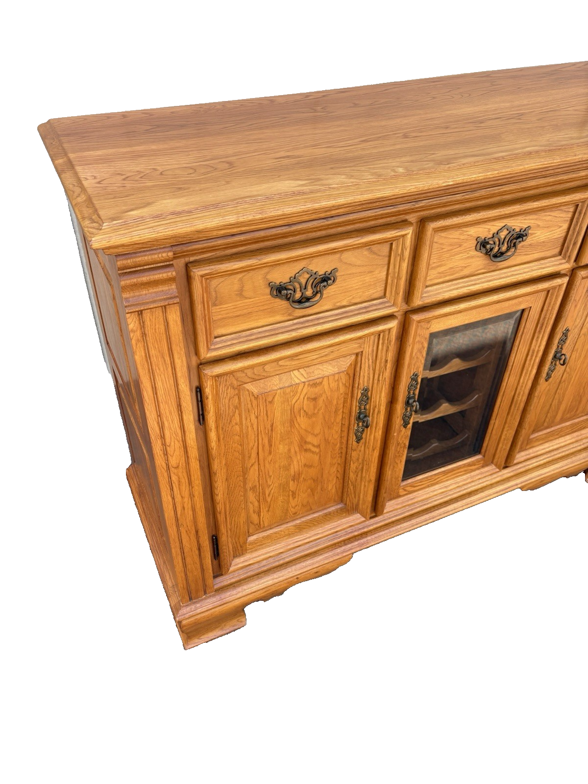 66998 Oak Buffet Sideboard Server Cabinet Richardson Furniture