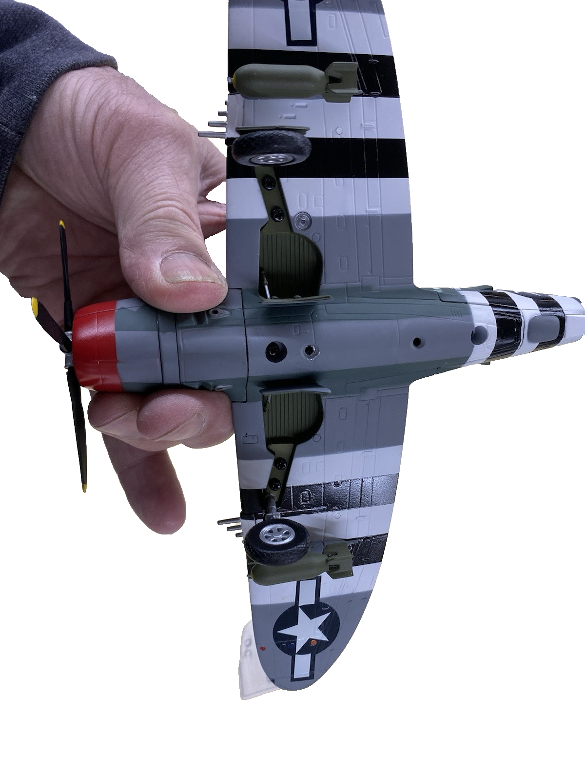 ES 204 P 47 Thunderbolt WW11  Franklin Mint  Airplane Plane B11B295148